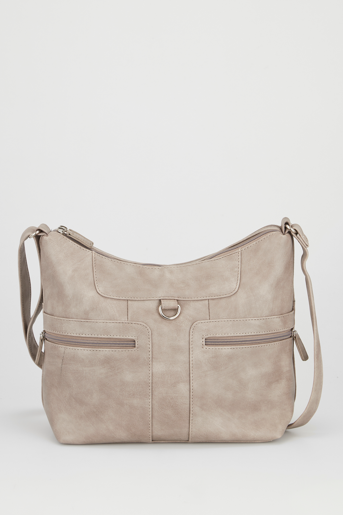 Stylish D-Ring Large Crossbody Bag for Women - Fashionable Leather Shoulder Purse with Adjustable Strap - Perfect for Travel, Shopping & Everyday Use