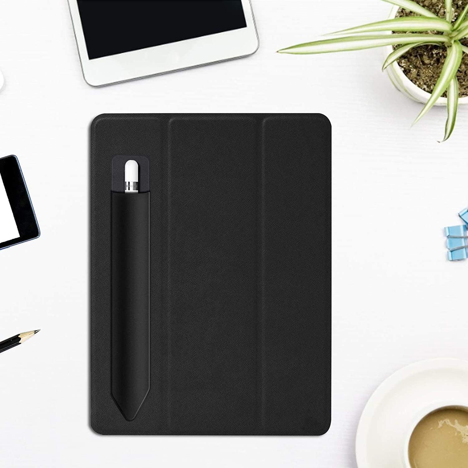 BoxWave Stylus Pouch for Zebra TC77 - Premium Jet Black Protective Case | Perfect for Warehouse, Retail & Logistics Professionals
