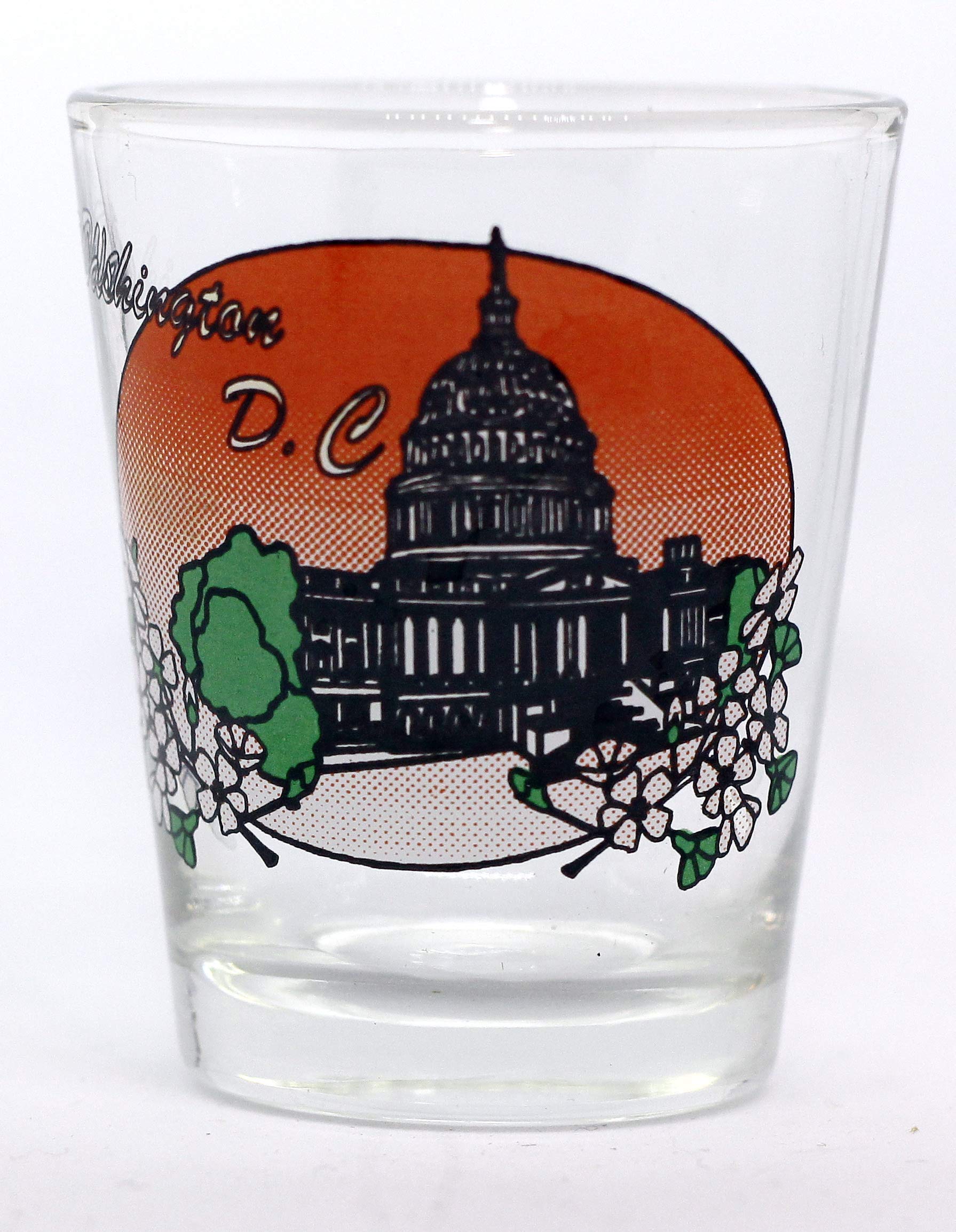 Washington DC US Capitol Building Souvenir Shot Glass - Perfect for Collectors, Gifts & Party Favors | Patriotic Drinking Glass for Celebrations & Events