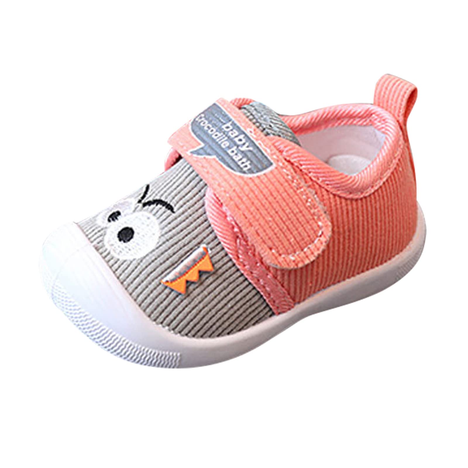 Lisdwde Unisex Kids Sneakers - Lightweight Slip-On Walking Shoes for Toddlers Boys & Girls | Winter Baby Shoes for Playground, School & Daily Wear