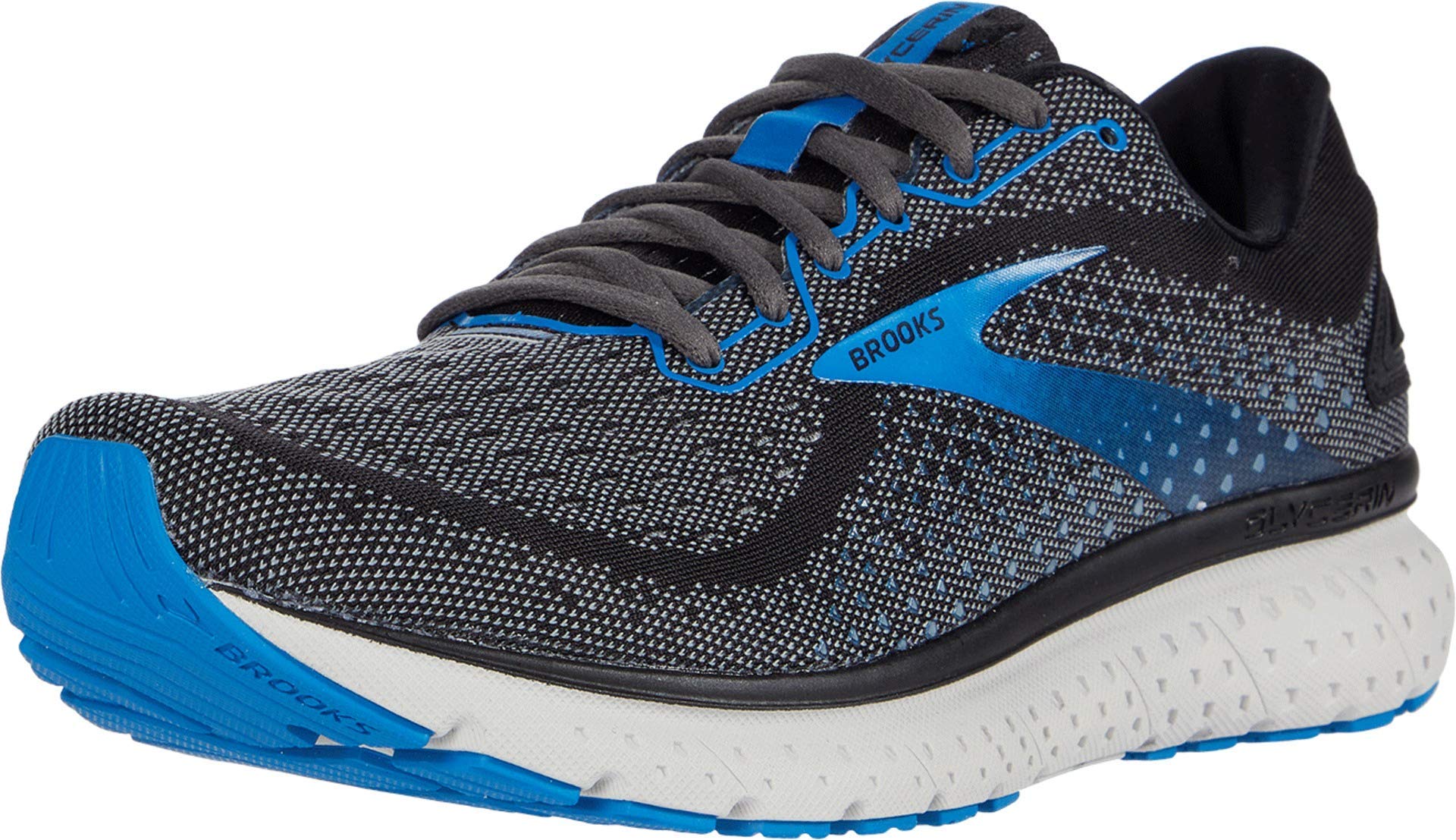 Brooks Men's Glycerin 18 Running Shoes - Lightweight Cushioned Sneakers for Jogging, Training & Marathon - Premium Comfort Road Running Footwear for Men