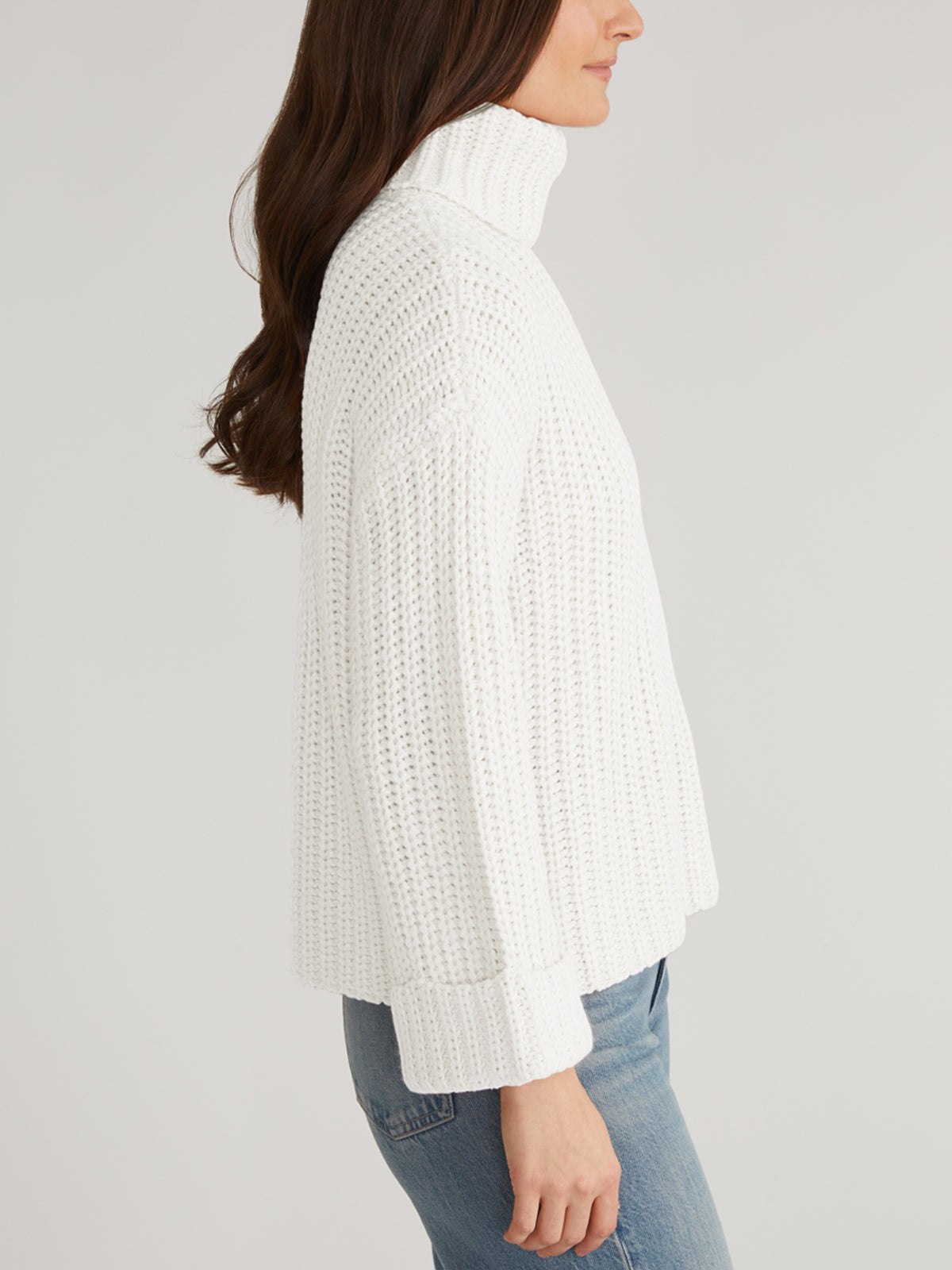 Vida Women's Turtleneck Sweater Pullover - Soft Knit Winter Long Sleeve Top for Casual Outfits, Office Wear & Cold Weather Layering