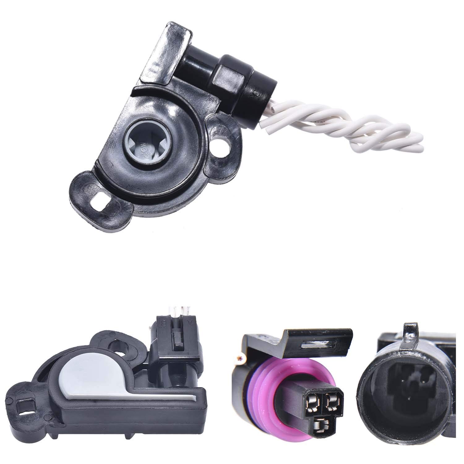 Walker Products 200-91077 Throttle Position Sensor - Replacement TPS for Smooth Acceleration & Fuel Efficiency - Perfect for GM, Ford, Chrysler Vehicles - Ideal for Engine Performance Upgrades & DIY Repairs