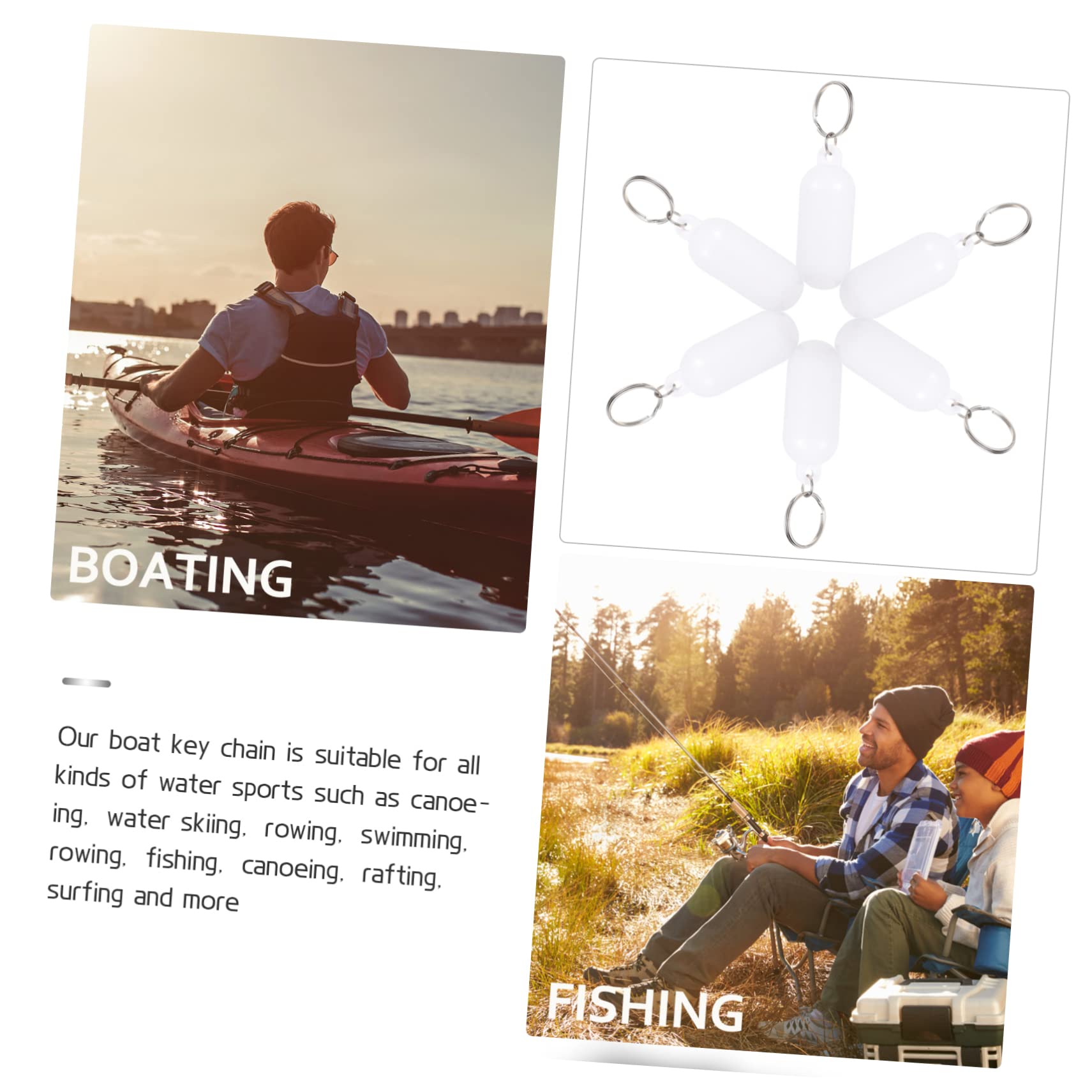 BelliFFY Floating Keychain - Waterproof Key Holder for Swimming & Boating