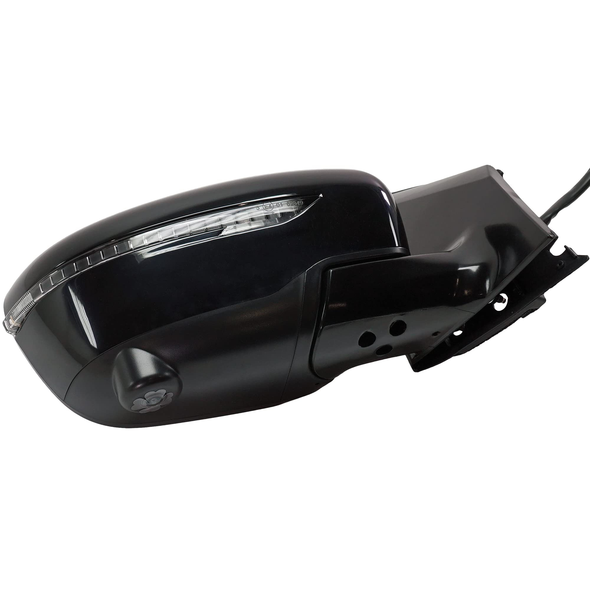 **2016-2023 Nissan Murano Passenger Side Power Heated Mirror with Signal Light & Memory - Paintable OEM Replacement for Garage & Daily Driving (Build Date March 2016+)**