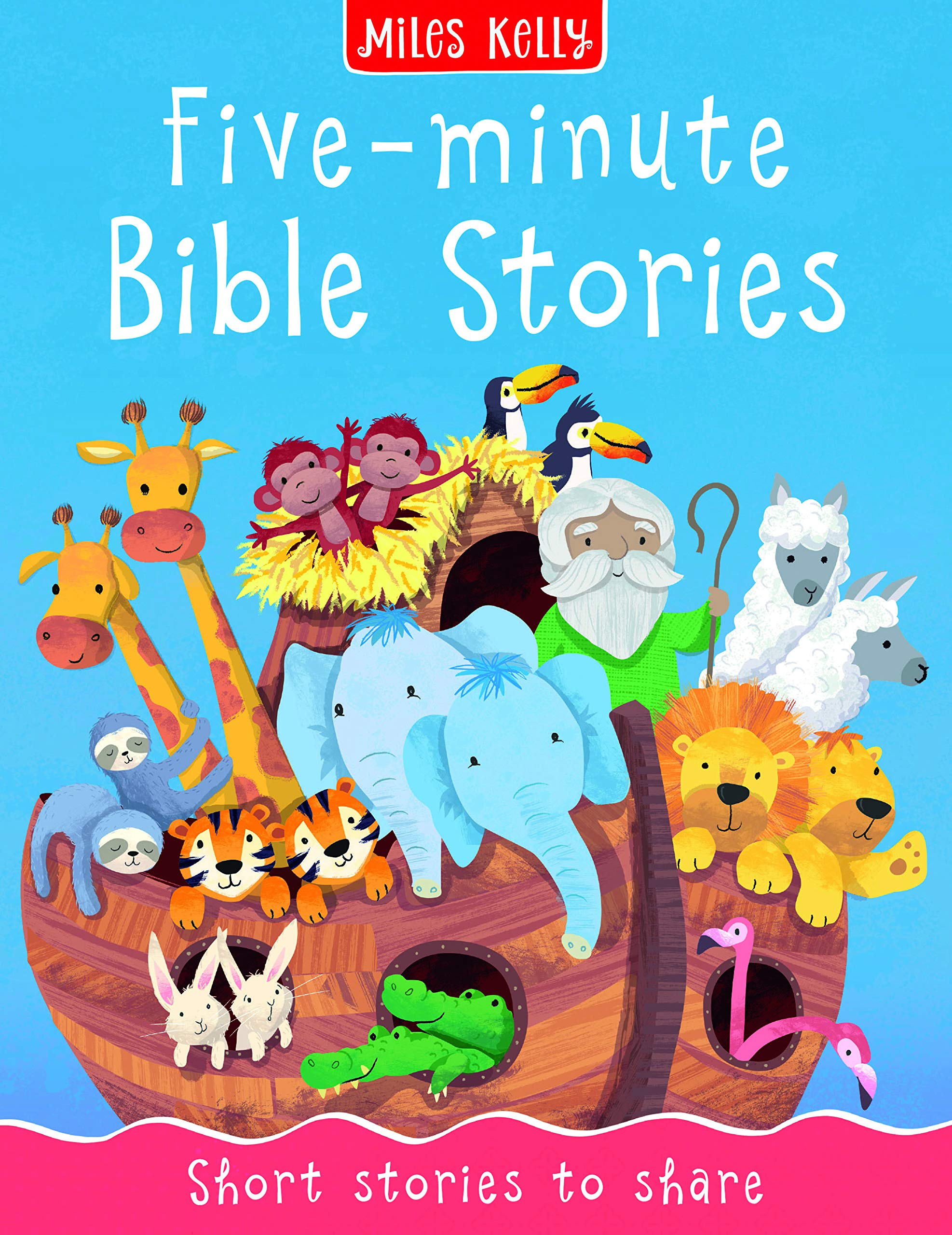 5-Minute Bible Stories for Kids - Short Inspirational Bedtime Stories for Children - Perfect for Family Devotions & Sunday School Lessons