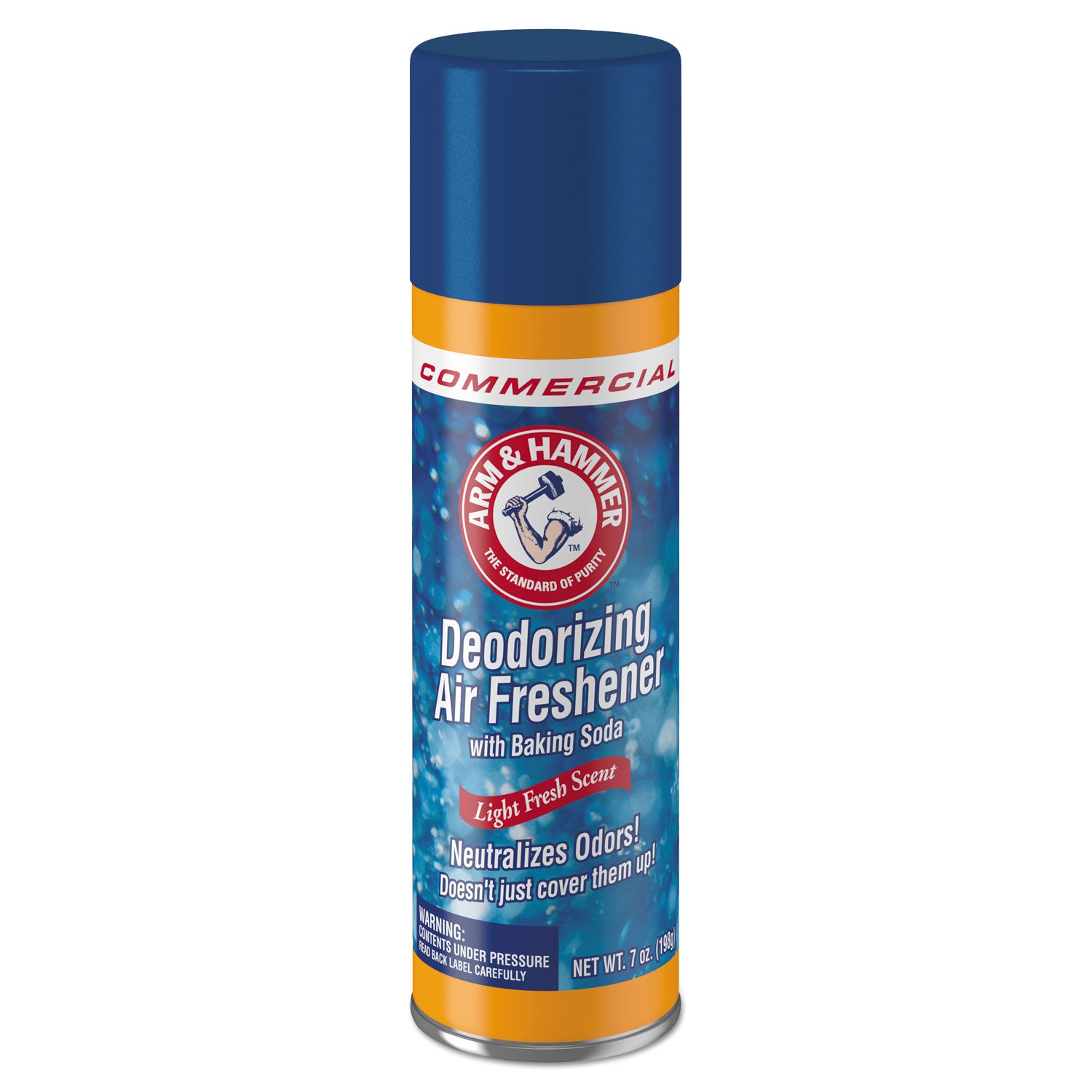 Arm & Hammer Baking Soda Air Freshener Spray - Light Fresh Scent, 7 Oz Aerosol Can (Pack of 12) | Eliminates Odors in Home, Car, Office & Bathroom | Natural Deodorizer for Everyday Freshness