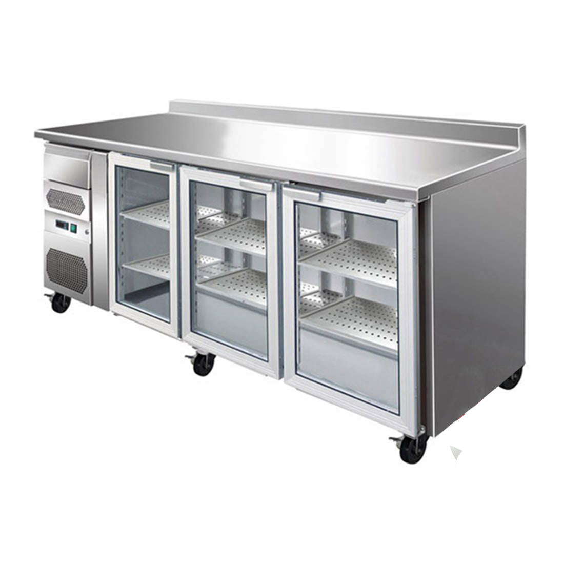 Thermaster TROPICALISED 3-Door Bar Fridge - CM20G NSW1844 - Energy Efficient Compact Mini Refrigerator for Home, Office, or Outdoor Use