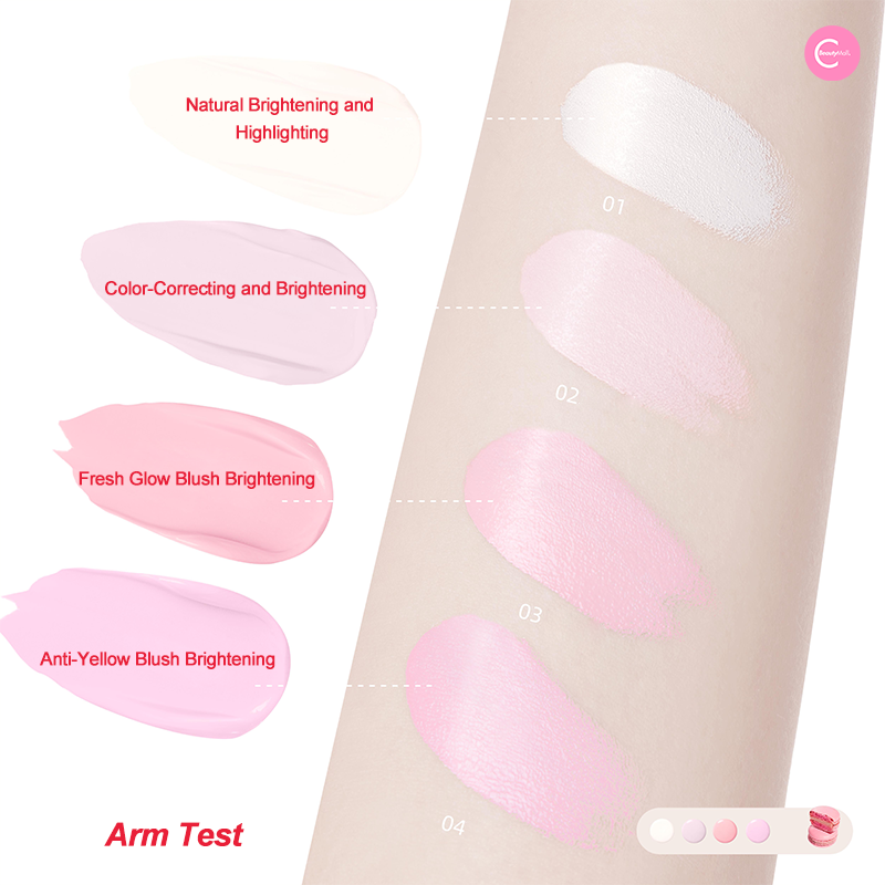 HYNTOOR Macaron Blush & Brightening Concealer - Creamy Blush Stick for Cheeks & Under Eyes, Natural Flush & Dark Circle Coverage - Perfect for Everyday Makeup & Photo Shoots