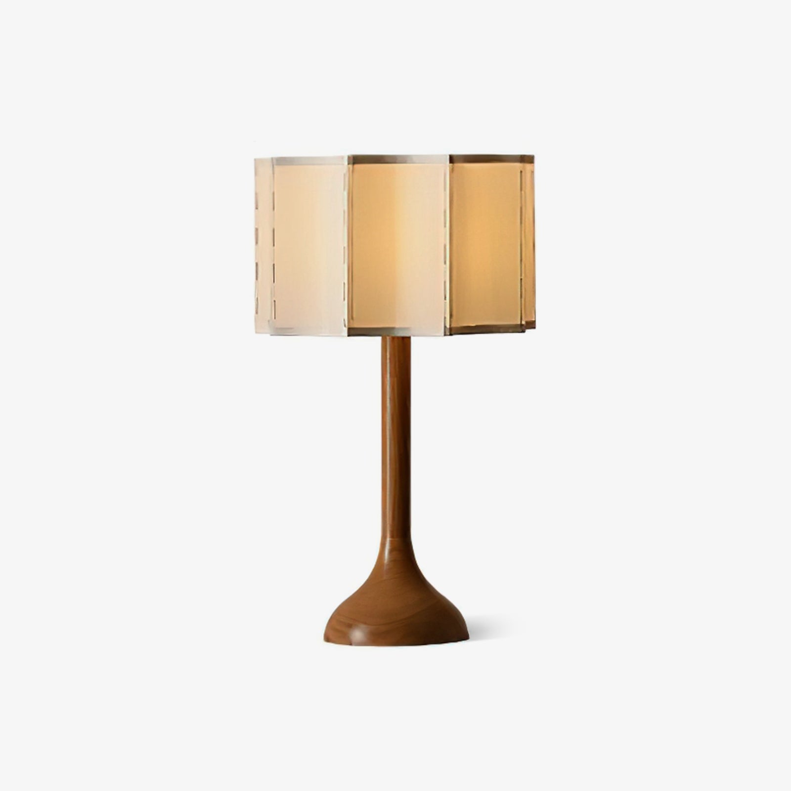 Modern Hakka Table Lamp - Stylish LED Bedside Light for Home & Office Decor - Perfect for Bedroom, Living Room, and Study Desk Lighting