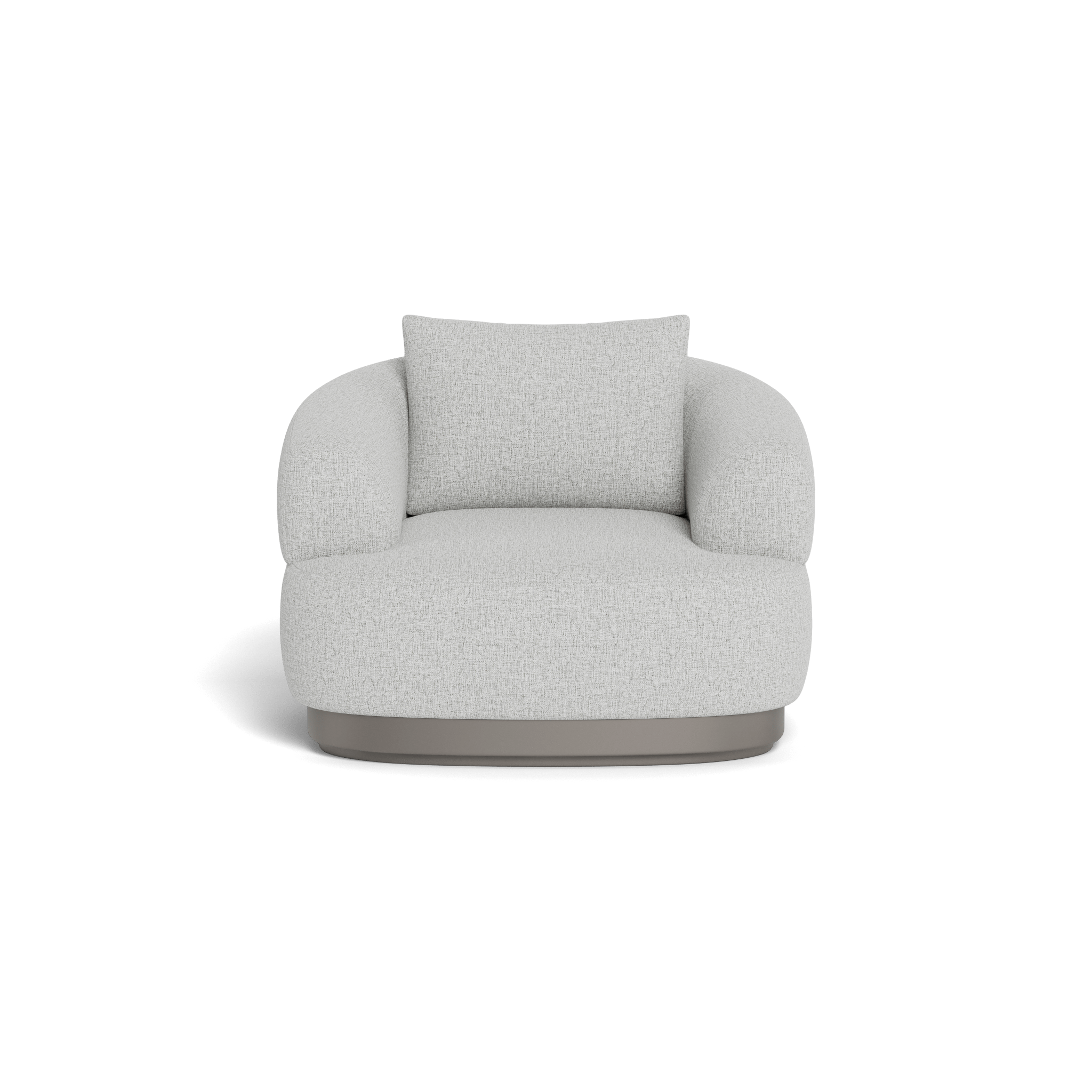 Amalfi Lounge Chair - Modern Comfortable Accent Chair for Living Room, Bedroom & Patio - Stylish Upholstered Armchair with Solid Wood Frame - Perfect for Relaxing, Reading & Lounging