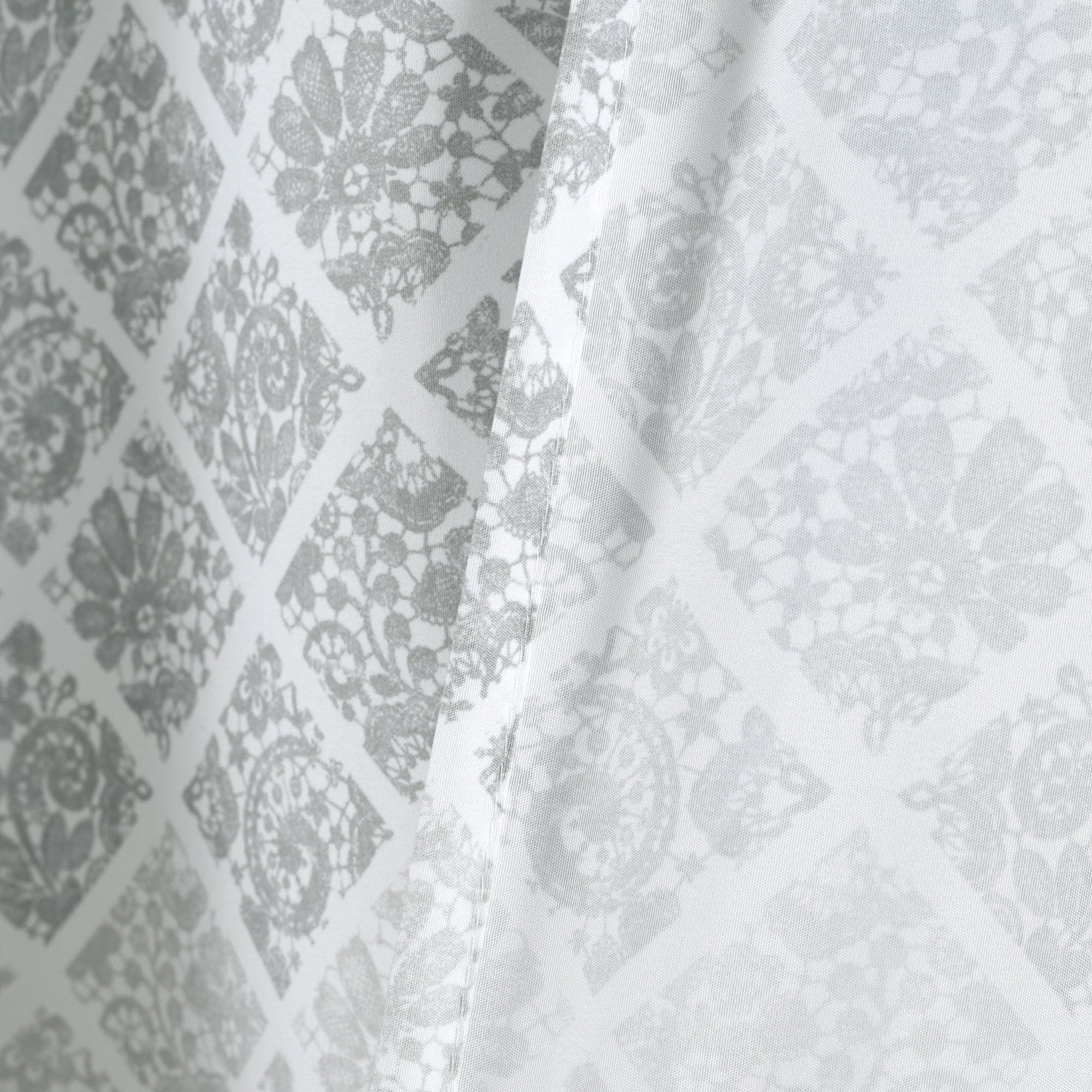 Elegant Medallion Ombre Shower Curtain - Waterproof Bathroom Decor for Modern Homes | Perfect for Spa-Like Showers & Luxury Bathrooms
