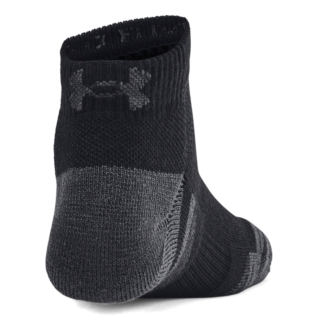 UA Performance Tech 6 Pack Low Cut Socks for Kids - Breathable Athletic Socks for Running, Basketball & School Activities