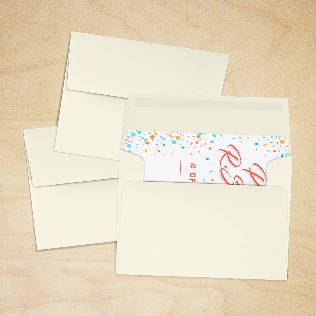 Premium A2 Invitation Envelopes 4 3/8