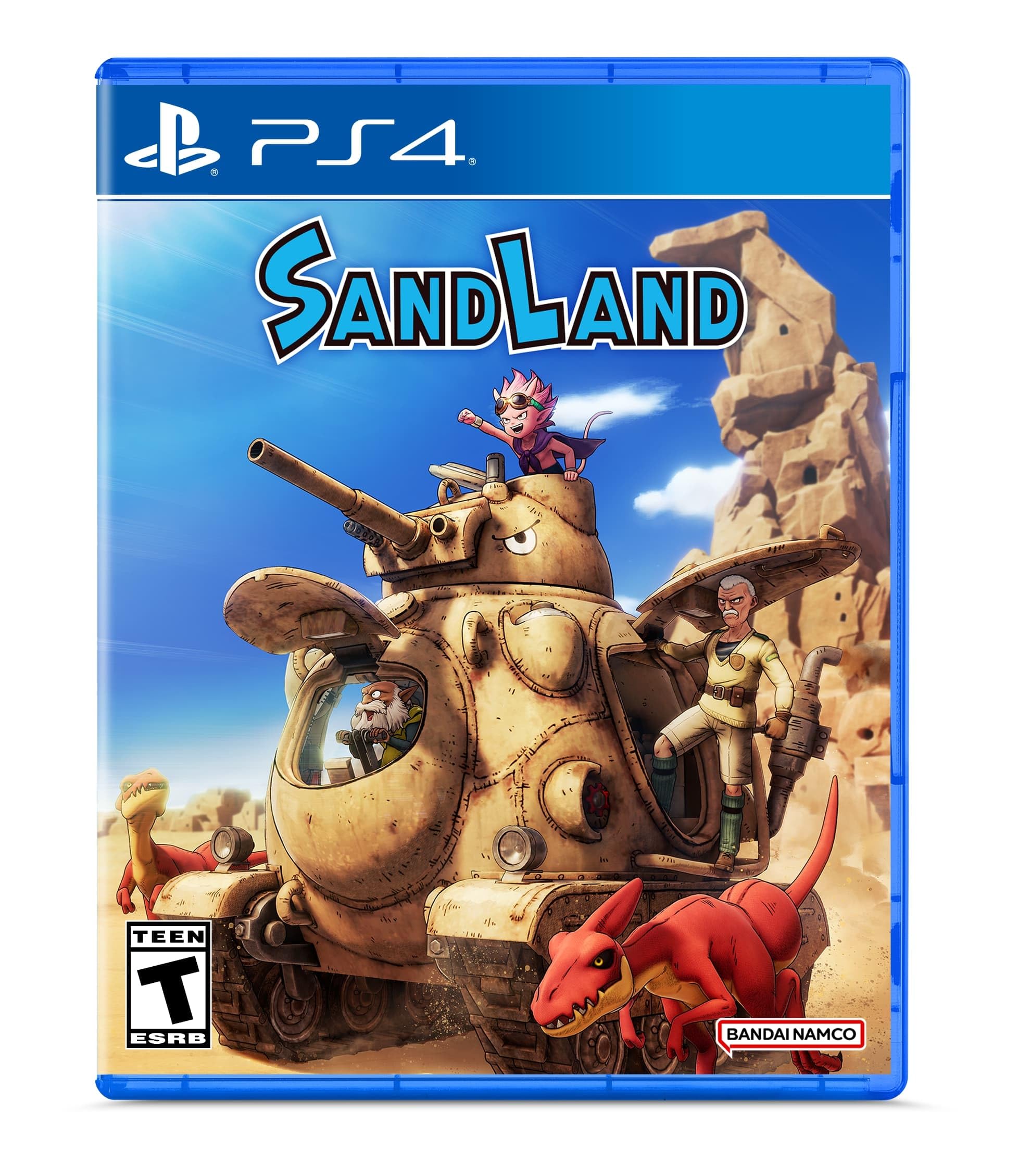 Sand Land PS4 Game - Action RPG Adventure Based on Akira Toriyama's Manga - Perfect for Anime Fans & PlayStation Gamers - Great for Solo Play & Collector's Editions