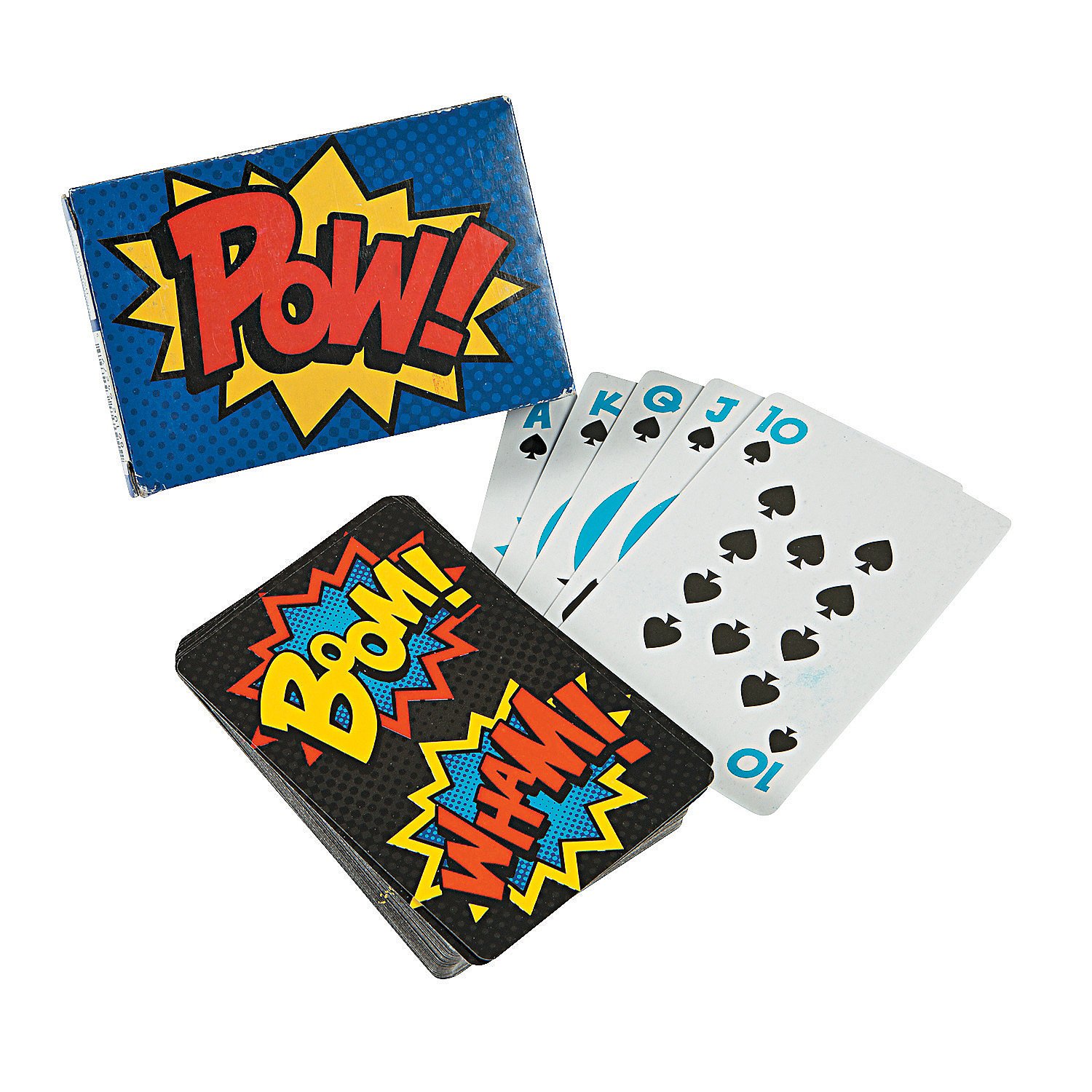 Superhero Playing Cards - 12-Piece Set for Kids & Family Game Night
