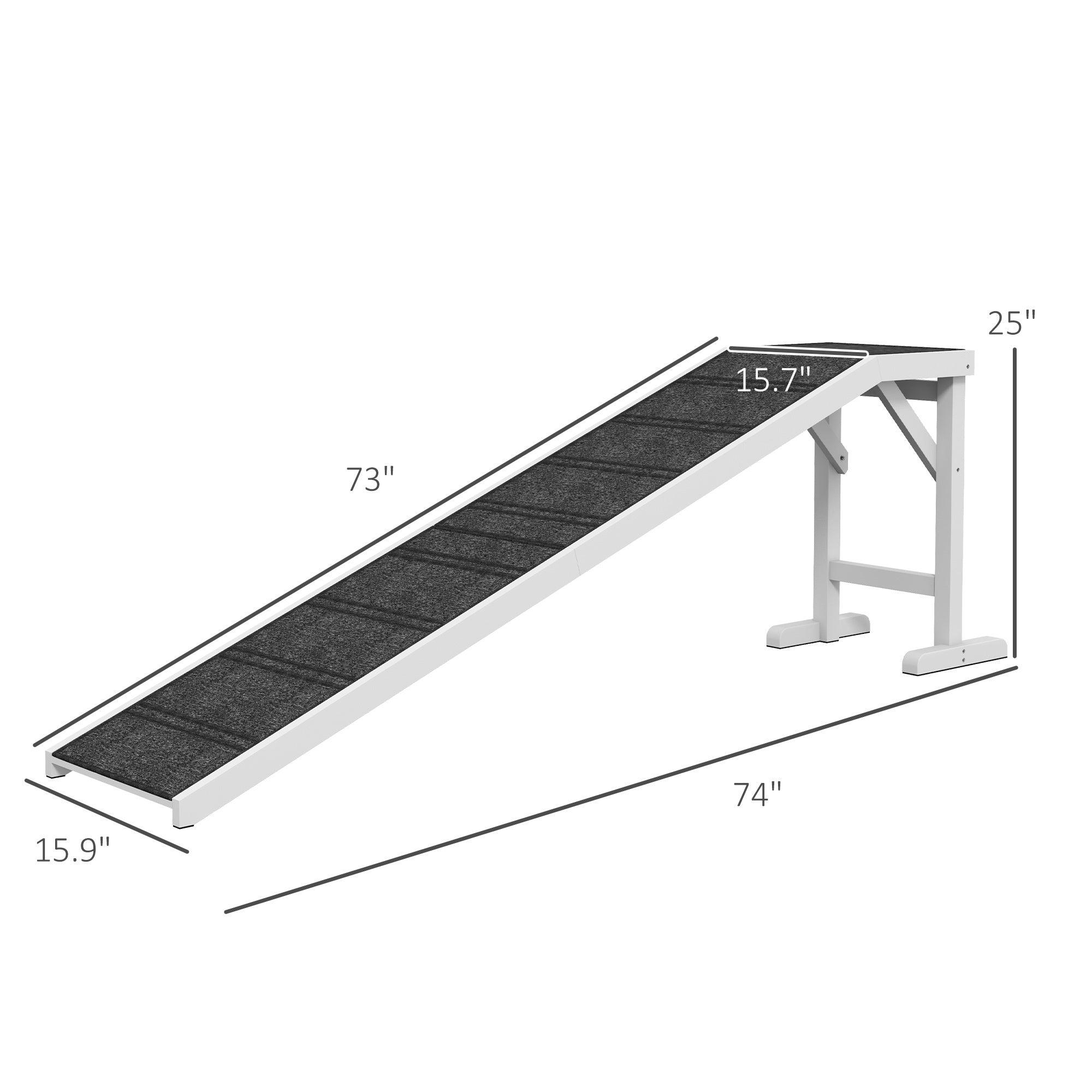 Non-Slip Dog Ramp for Beds & Couches - 74