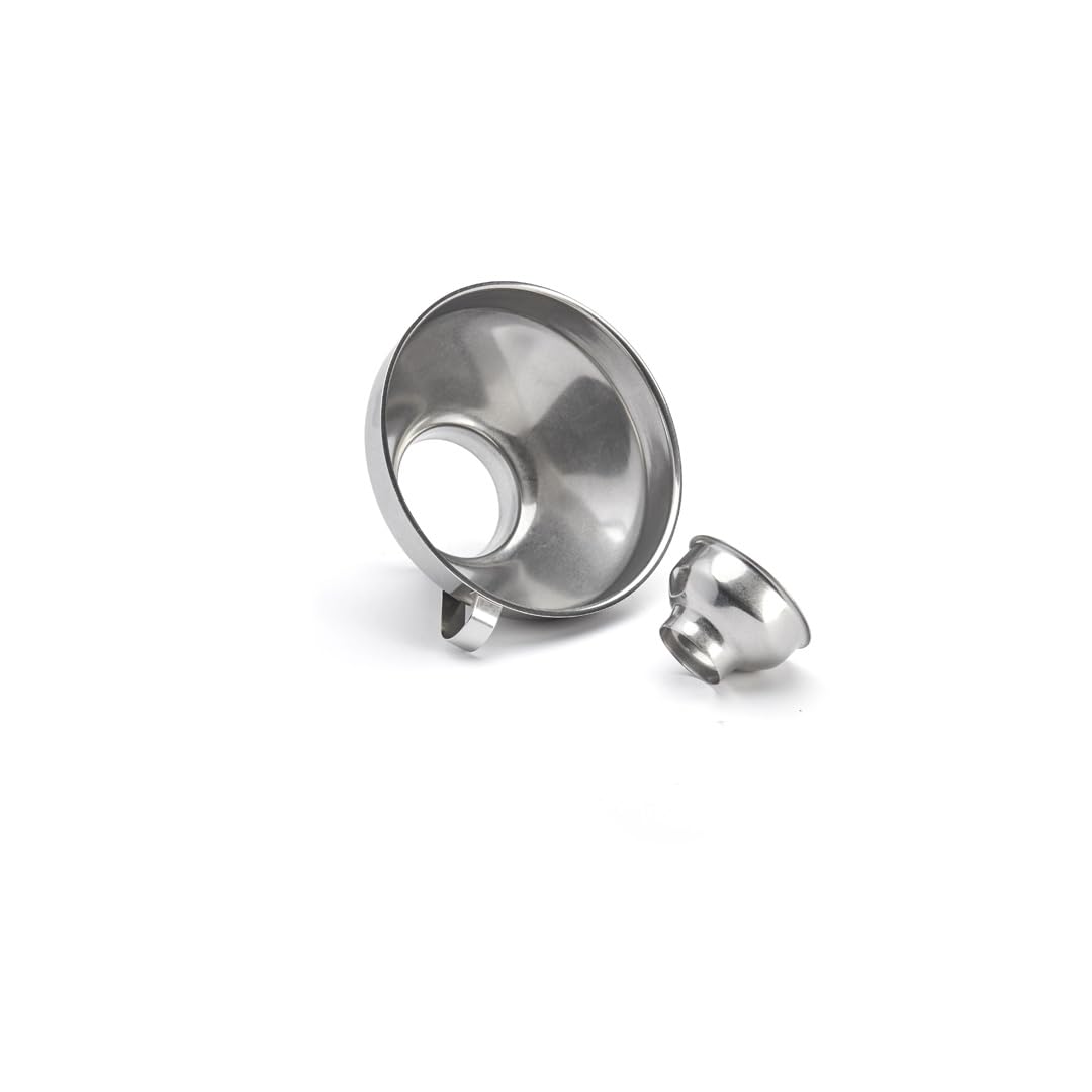 DE BUYER 3356.00 Stainless Steel Jam Funnel - 3.5cm & 6cm Diameter Options for Canning, Preserves & Home Brewing | Kitchen Essential for Jelly Making & DIY Projects
