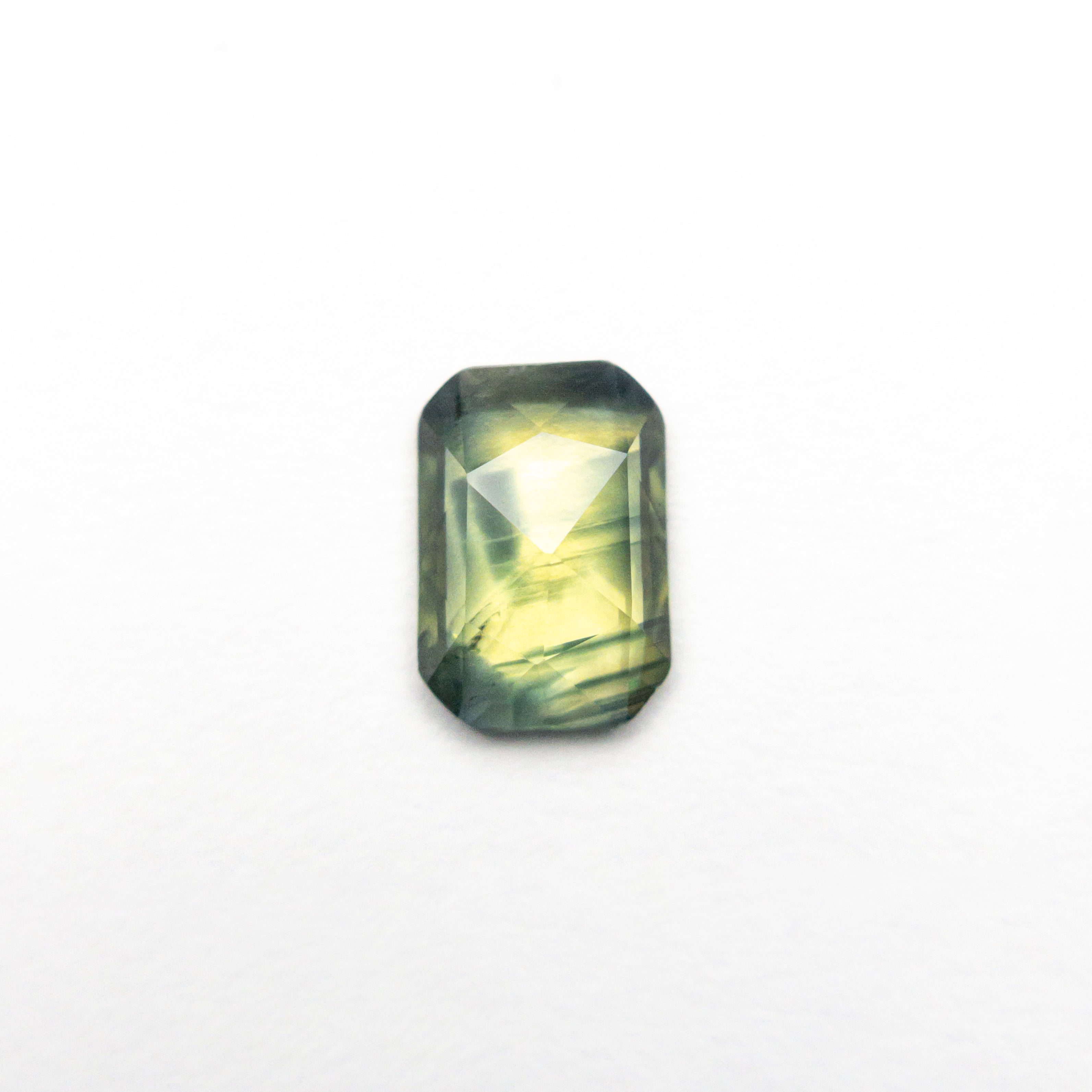 0.77ct Natural Blue Sapphire Gemstone - 6.95x4.74x2.11mm Cut Corner Rectangle Shape for Jewelry Making, Engagement Rings & Fine Collections