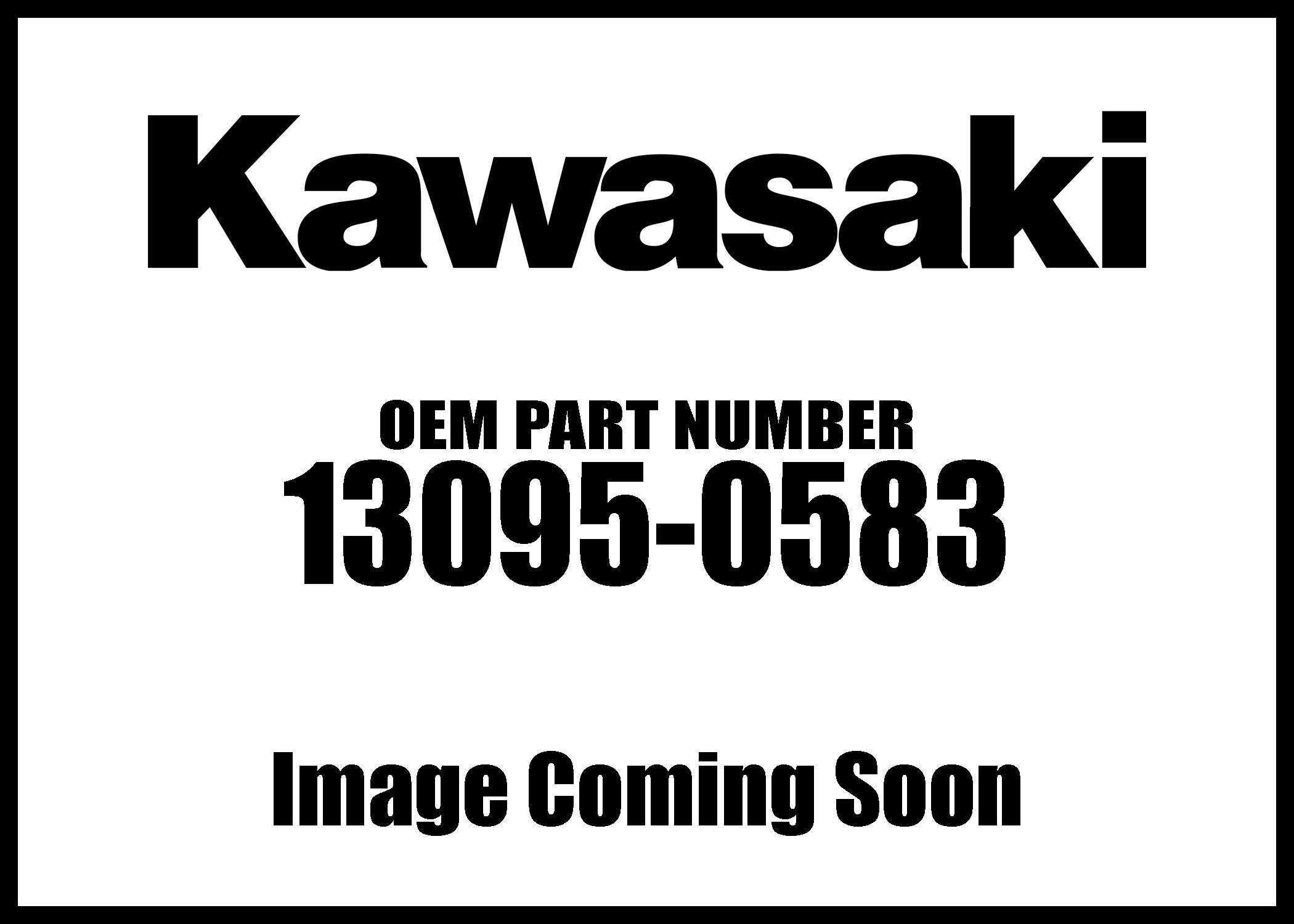 Kawasaki Ninja Clutch Housing Cover 13095-0583 OEM Replacement for 2016-2020 Models - Perfect for Motorcycle Repair & Performance Upgrades
