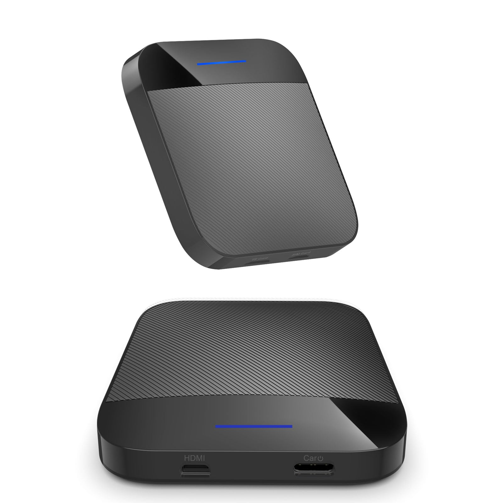 Wireless CarPlay Android Auto Adapter - 8 Core Magic AI Box with Google Store, Disney+, Netflix & YouTube - Built-in Navigation & SIM/TF Card Support - Only for OEM Wired CarPlay Vehicles - Perfect for Road Trips, Commuting & In-Car Entertainment