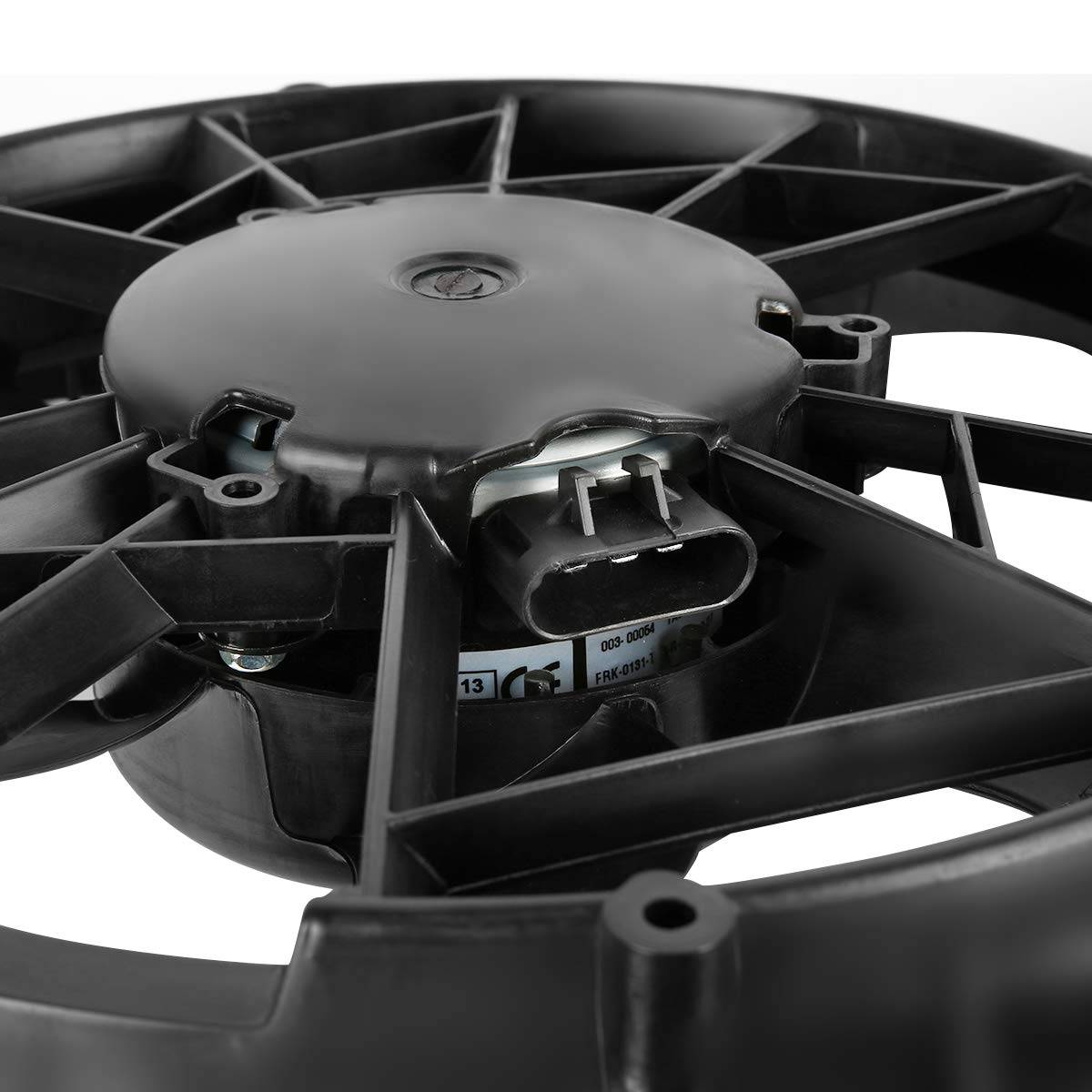 DNA MOTORING OEM-RF-0107 Radiator Cooling Fan Assembly - High Efficiency Direct Replacement for 2005-2007 Ford Escape - Perfect for Engine Cooling & Overheating Prevention in Hot Weather & Heavy Traffic