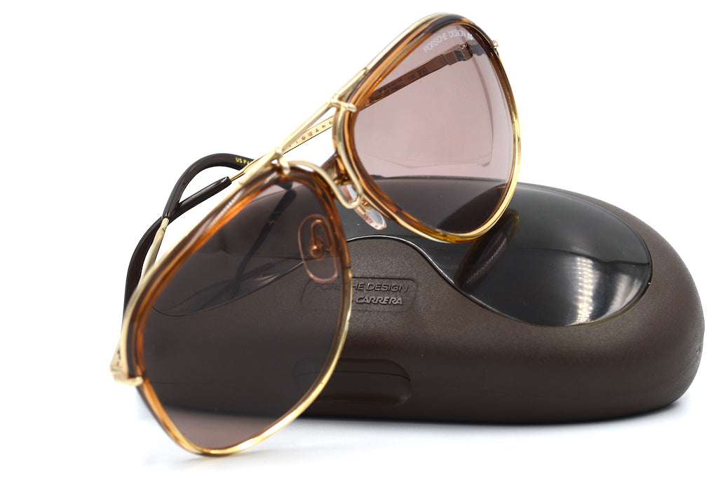 Porsche Design by Carrera 5633 Sunglasses - Luxury Polarized UV Protection Aviator Sunglasses for Men & Women - Perfect for Driving, Travel & Outdoor Activities