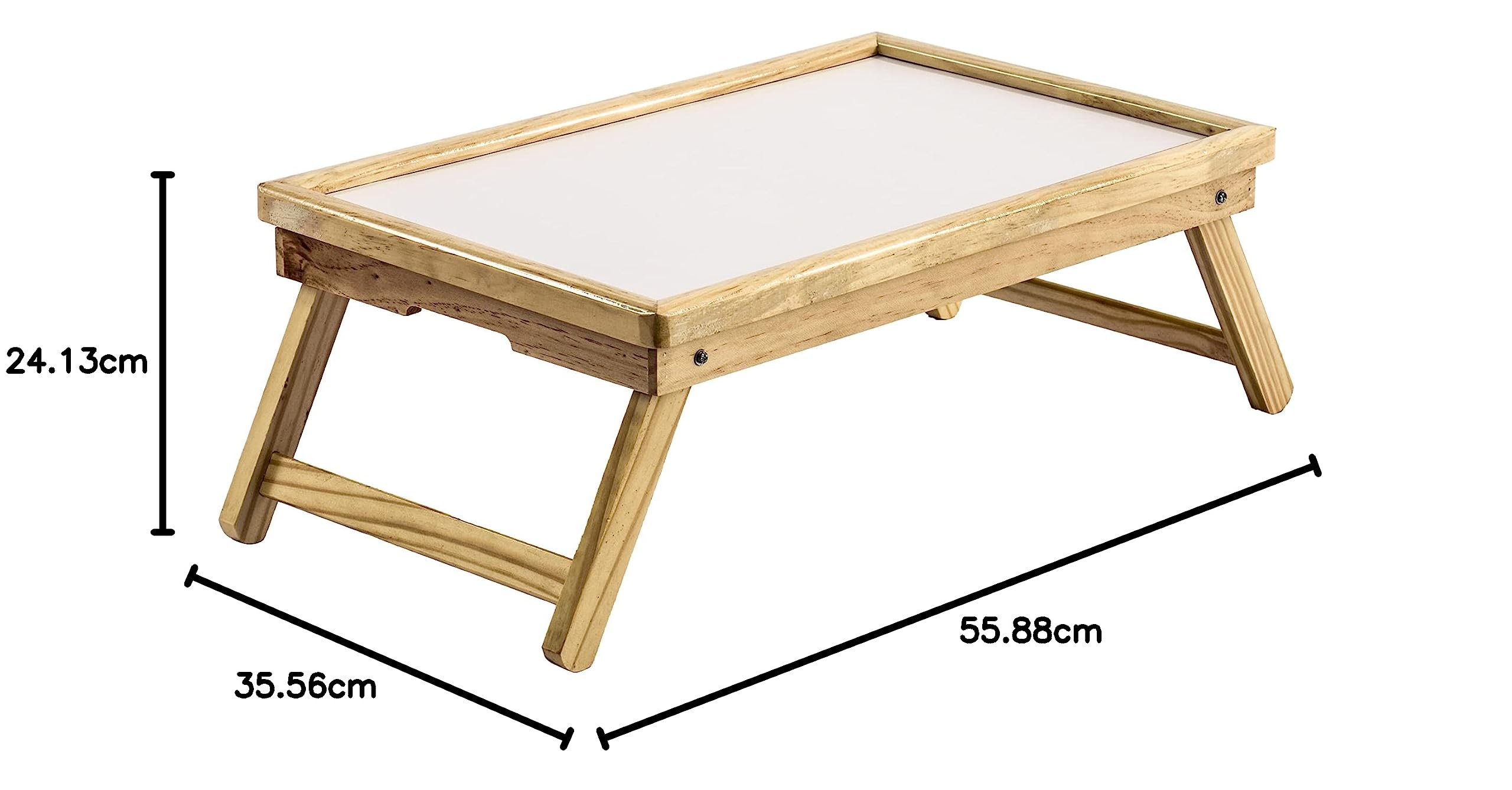NRS Adjustable Tray - Bed Table for Eating & Reading