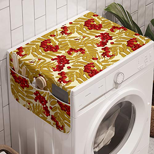 Mustard Vermilion White