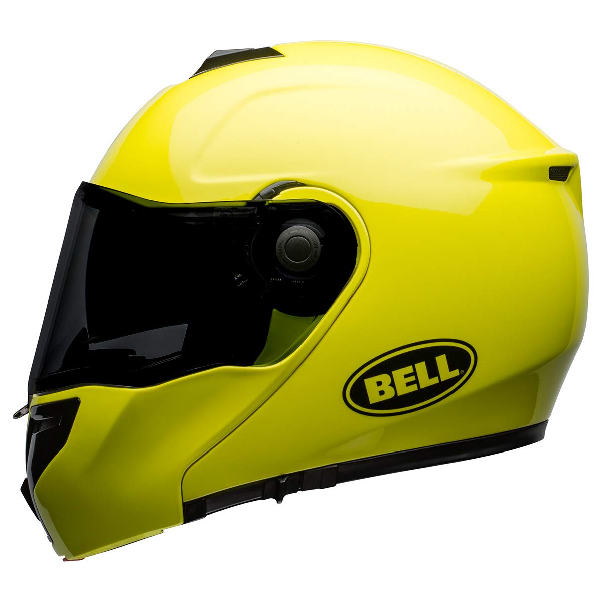 BELL SRT Modular Helmet - High Visibility Gloss Finish (Small) - DOT Certified Motorcycle Helmet for Safe Riding - Perfect for Commuting, Touring & Adventure Motorcycles