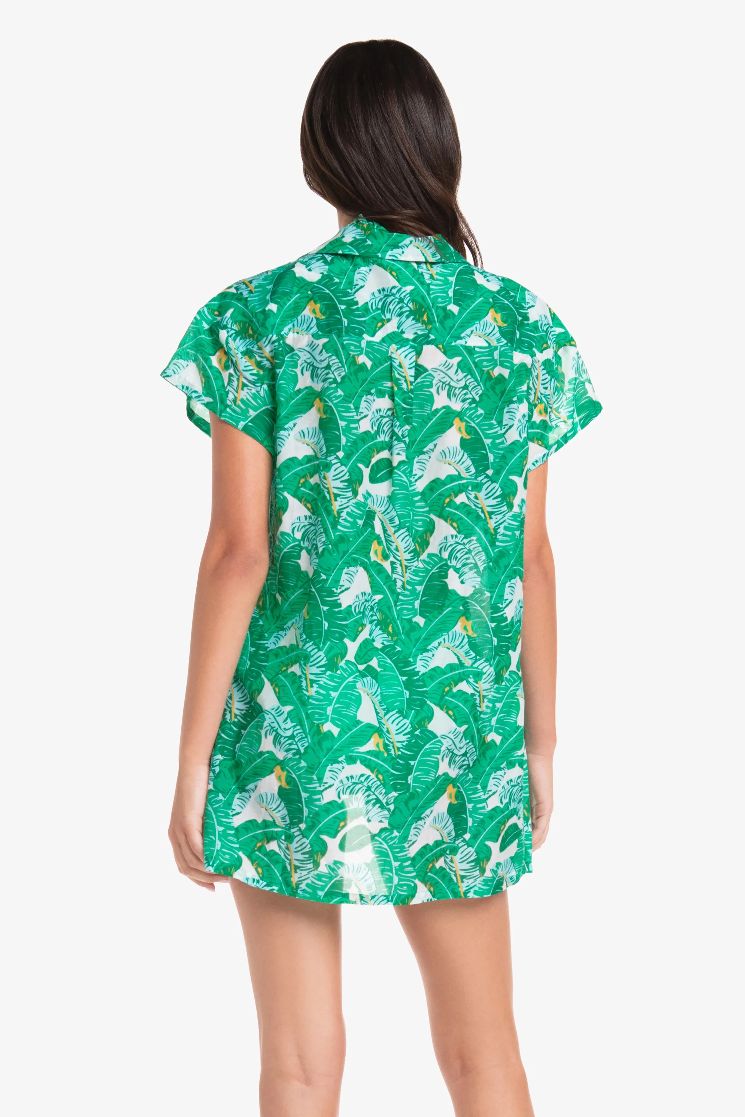 Alex Shirt | Stylish Banana Leaf Print Casual Shirt for Men | Perfect for Summer Outings, Beach Vacations & Tropical Parties