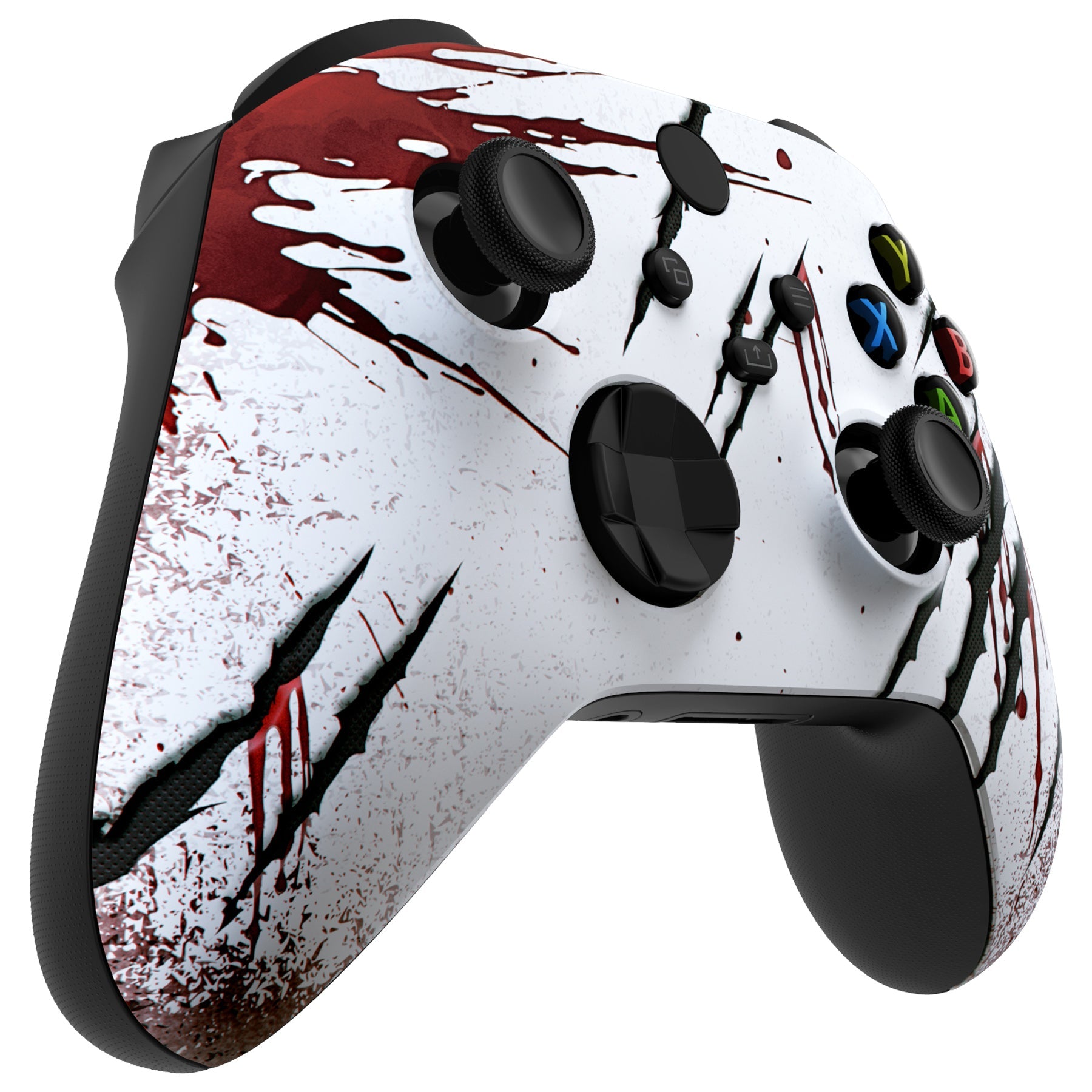 eXtremeRate Replacement Front Housing Shell for Xbox Series X & S Controller - Wild Attack Design | Custom Gaming Shell Cover | Perfect for Gaming Enthusiasts & DIY Modders | Enhance Your Xbox Controller Style
