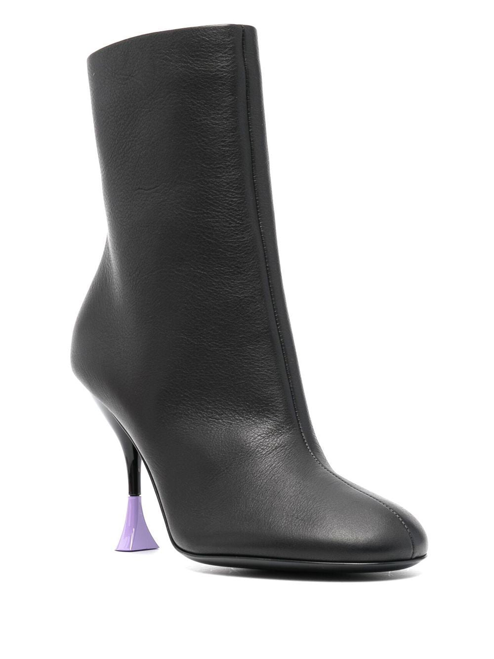 3JUIN Women's Black Ankle Boots - Stylish & Comfortable for Casual Wear, Office & Night Out