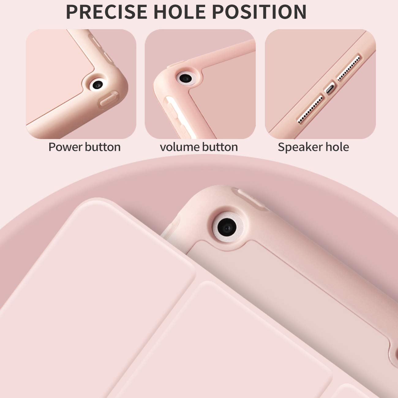 Premium Lightweight Trifold Smart Case for iPad Air 3 10.5