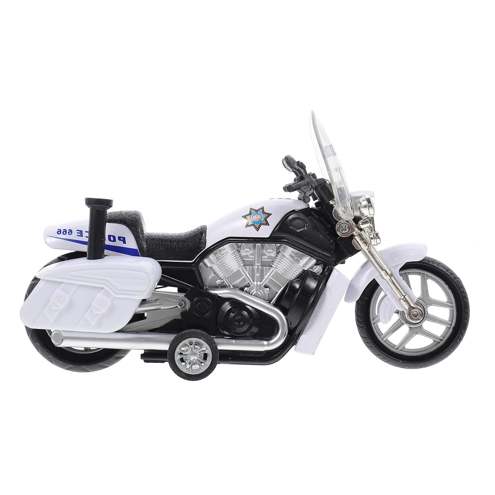 Toyvian Kids Motorcycle Toy - Electric Ride-On Motorbike for Boys, Toy Vehicle Playset with Realistic Sounds & Lights - Perfect for Outdoor Play, Birthday Gifts & Pretend Riding Adventures