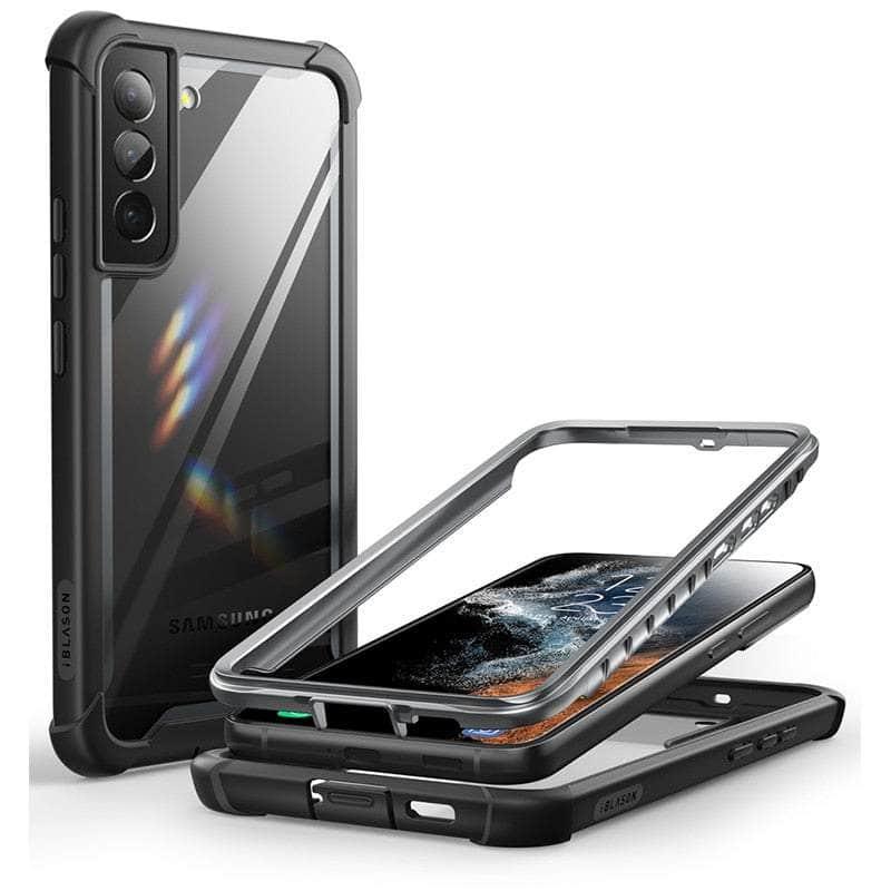 Samsung Galaxy S22 Rugged Case - BLASON Ares Full Body Protective Cover with Shockproof Bumper for Outdoor, Travel & Daily Use