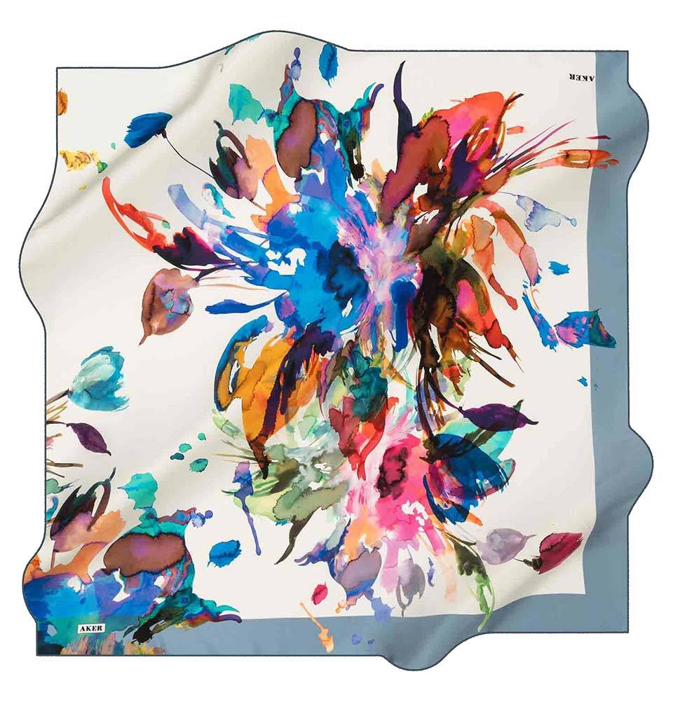 Premium Turkish Silk Hijab Scarf - Soft & Breathable for Spring & Summer 2020 (Style #7866 322) - Perfect for Daily Wear, Prayer, and Special Occasions