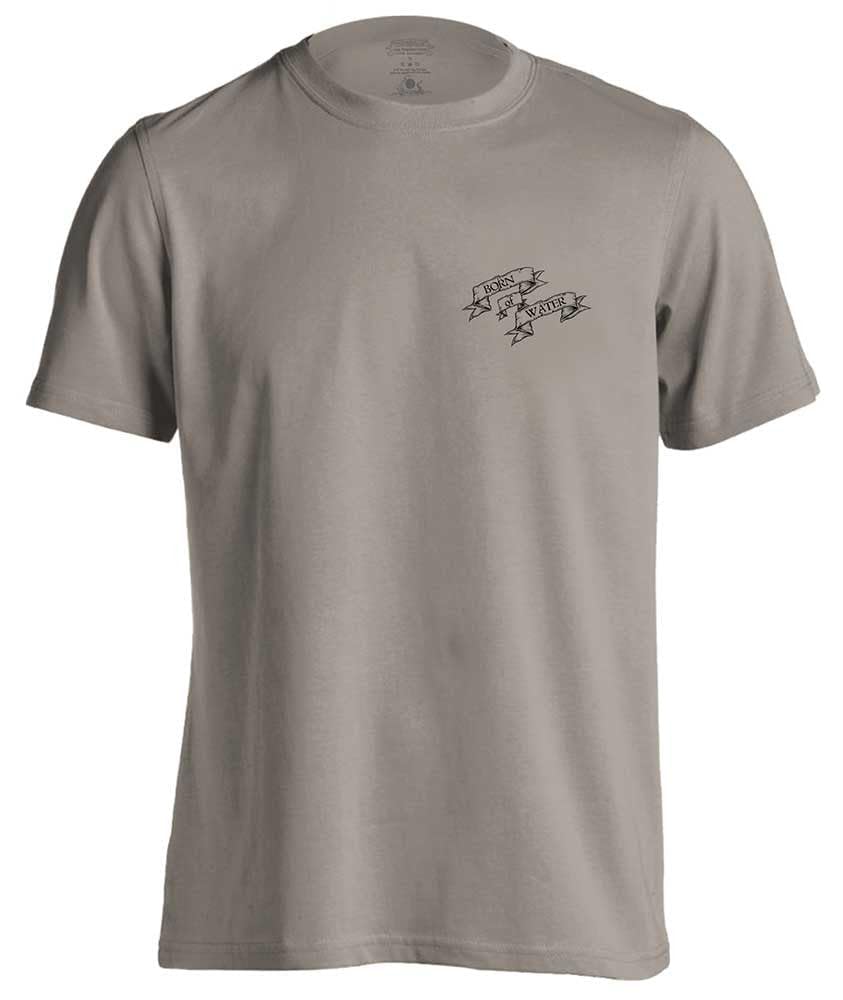 Skull and Speargun Spearfishing T-Shirt for Men - Short Sleeve Fishing, Scuba Diving, Boating, Beachwear, and Outdoor Adventures