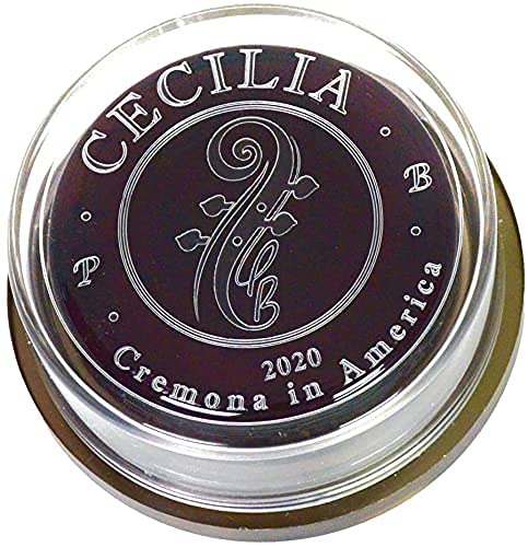 CECILIA 'SOLO' Viola Rosin - Specially Formulated Rosin for Viola Bows | Mini Half Cake Size | Perfect for Professional Performances & Practice Sessions