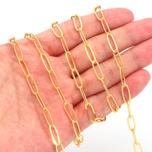 Chains 5.0mm 50 meters & Lobster Clasps 10mm 300pcs