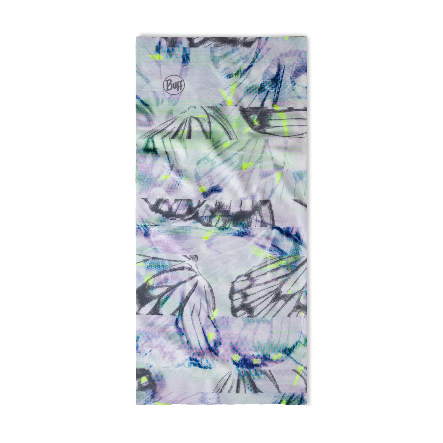 CoolNet UV Buff Unisex Multifunctional Neck Gaiter - Sun Protection, Moisture-Wicking & Breathable for Hiking, Running, Cycling & Outdoor Activities