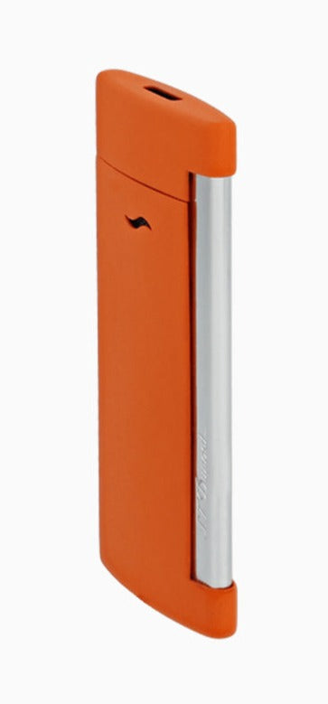 S.T. Dupont Slim 7 Lighter - Matte Orange Finish | Premium Butane Cigarette Lighter | Perfect for Smoking, Candle Lighting & Outdoor Use