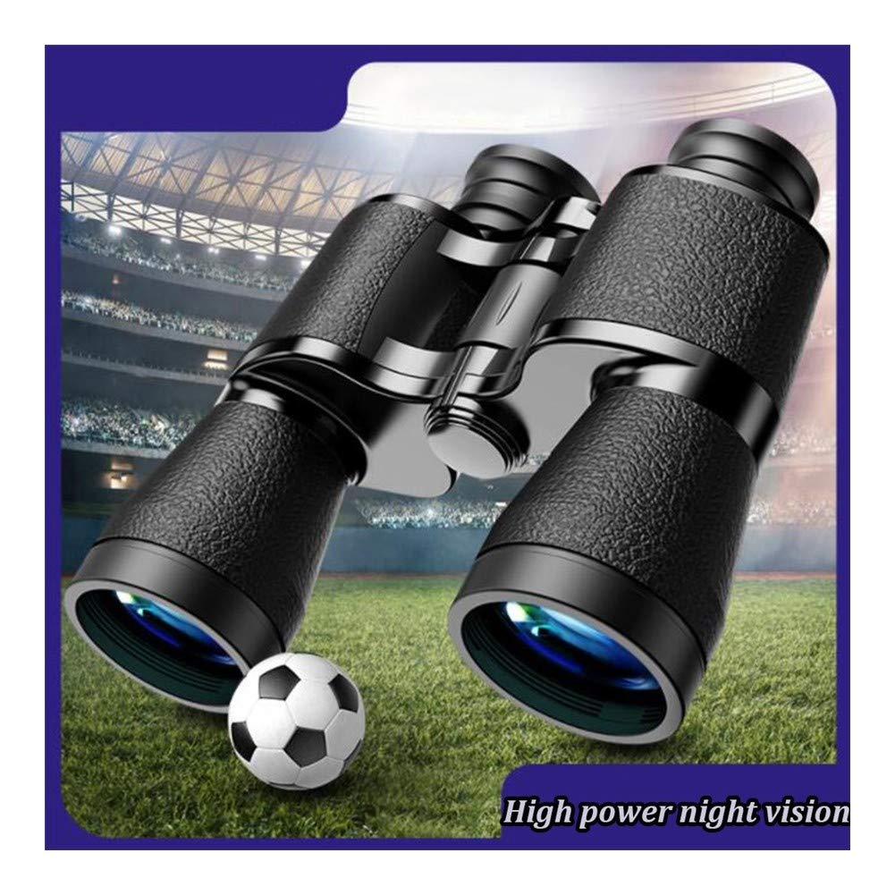 20x50 High Power Binoculars for Adults - Compact HD Professional Waterproof Binoculars Telescope for Bird Watching, Hunting, Travel, Sports & Outdoor Activities | Black Color, 19.9cm Size | Perfect for Wildlife Observation, Concerts and Stargazing