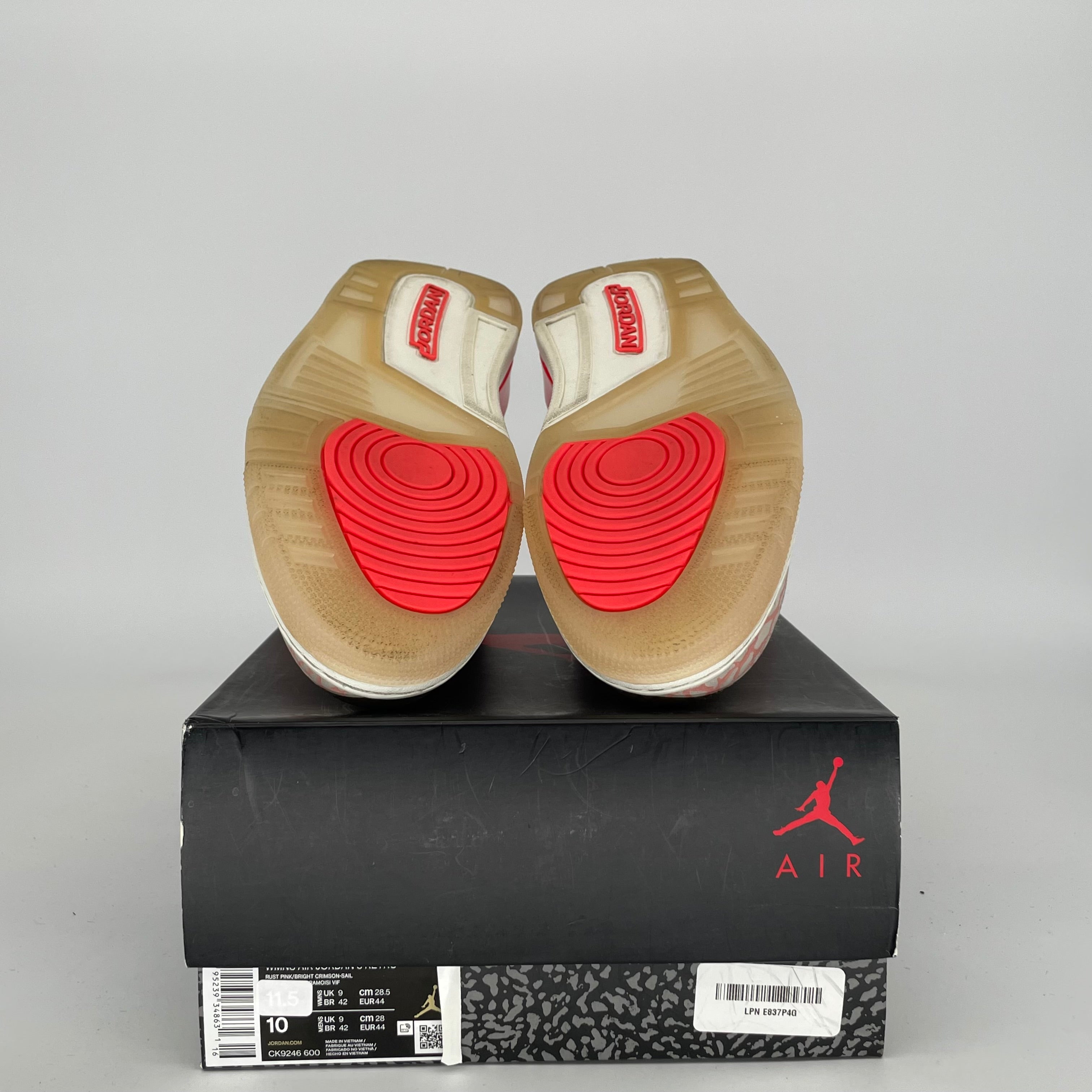 AIR JORDAN 3 Rust Pink Women's Basketball Shoes Size 10/11.5W - Style CK9246-600 | Retro Sneakers for Running, Gym Workouts & Streetwear Fashion