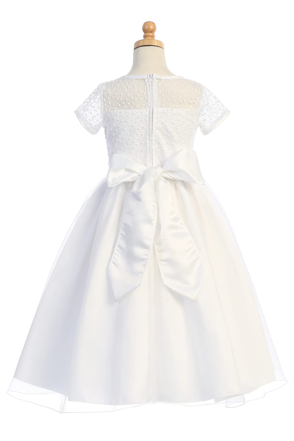 USA-Made Holy First Communion Dresses for Girls Age 7-16 | Plus Size White Communion Gowns | Perfect for Church Ceremonies & Religious Celebrations