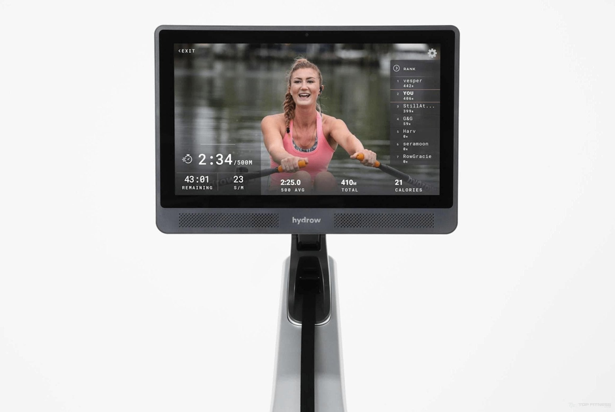 Hydrow Pro Rower Machine - Premium Home Rowing Machine for Full-Body Workout | Perfect for Home Gym, Cardio Training & Fitness Enthusiasts