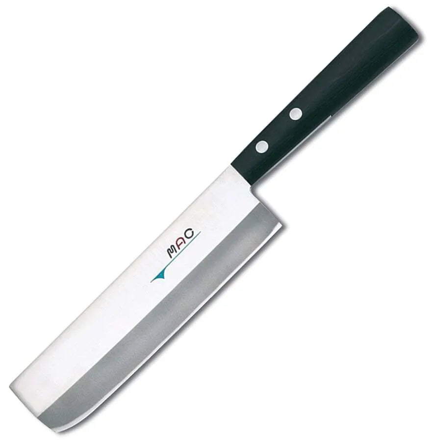 Premium Japanese Mac Vegetable Knife - High-Carbon Stainless Steel Blade for Precise Slicing & Dicing - Perfect for Sushi, Salads & Asian Cuisine Preparation