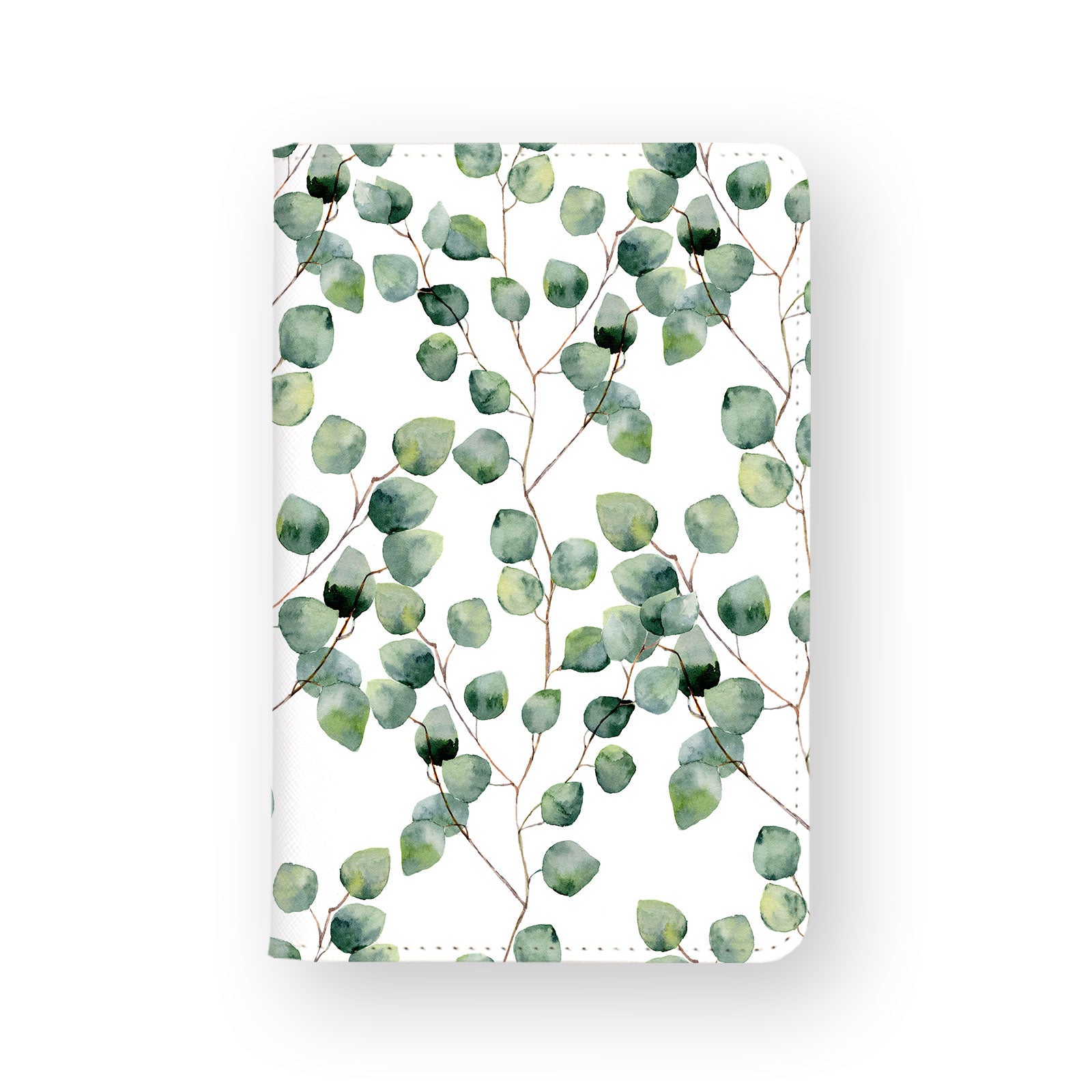 Green Leaves RFID Blocking Travel Wallet - Secure Passport Holder for Women & Men | Perfect for Airports, Vacations & International Trips