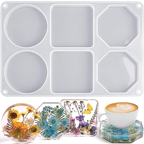 3 Shapes Coaster Molds