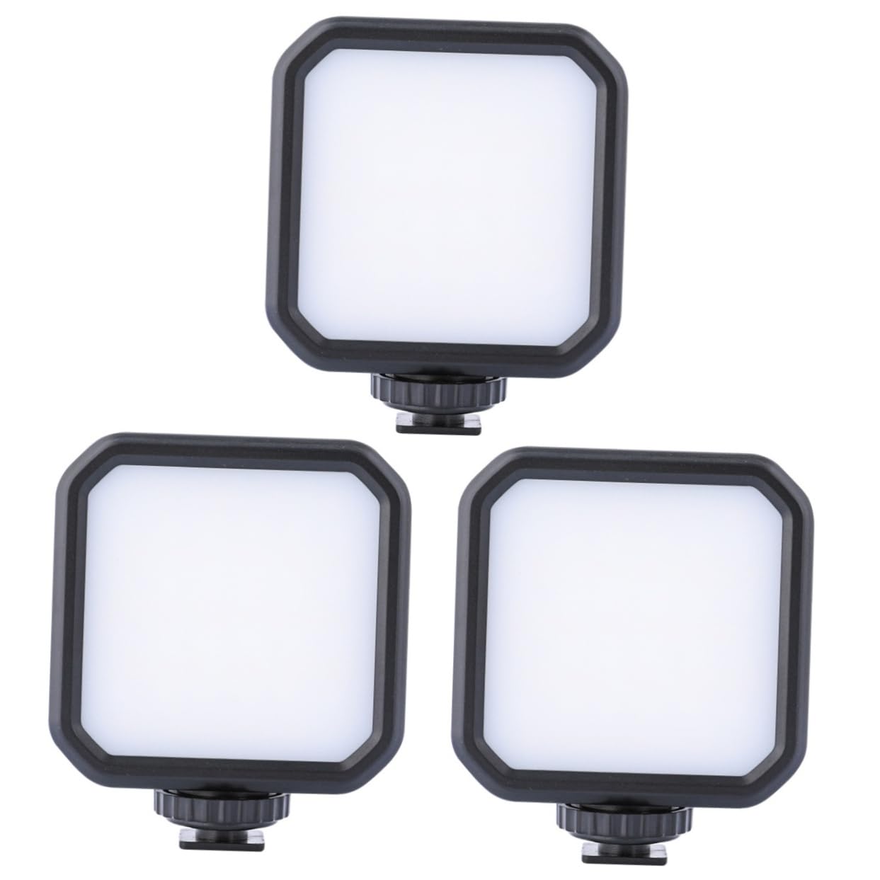 Hemobllo 3-Pack LED Selfie Ring Light for Phone, Camera & Makeup - Portable Photography Lighting for Camping, Videos & Content Creation
